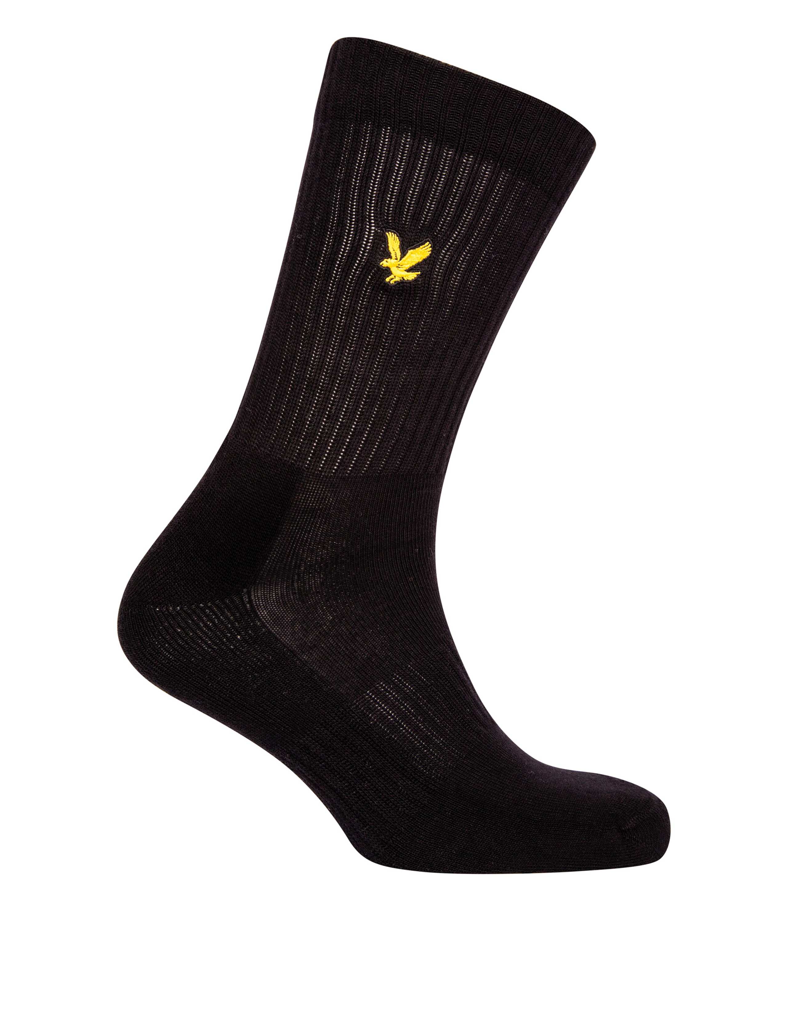 3 Pack Cotton Rich Sports Socks 3 of 5