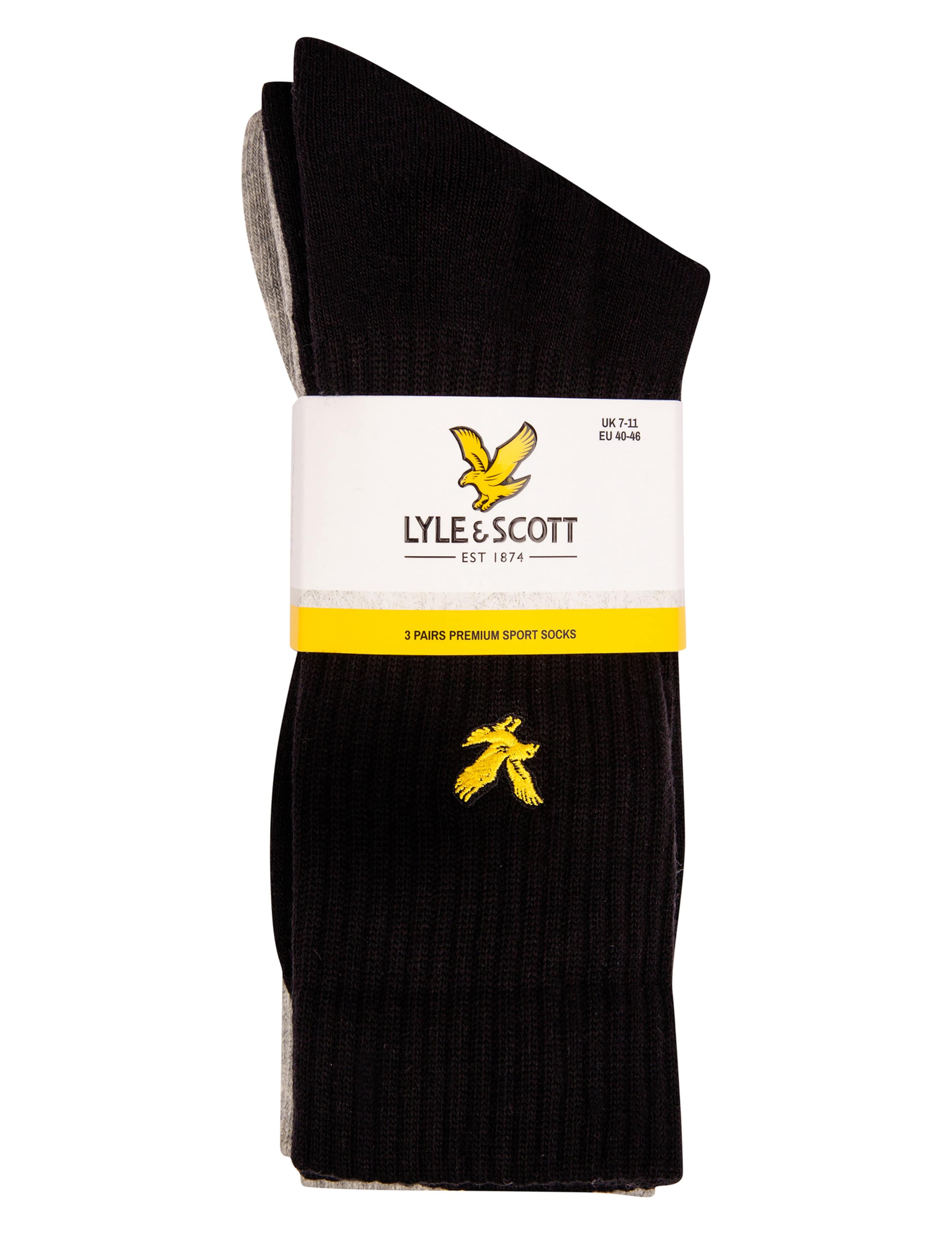 3pk Cotton Rich Sports Socks 5 of 5