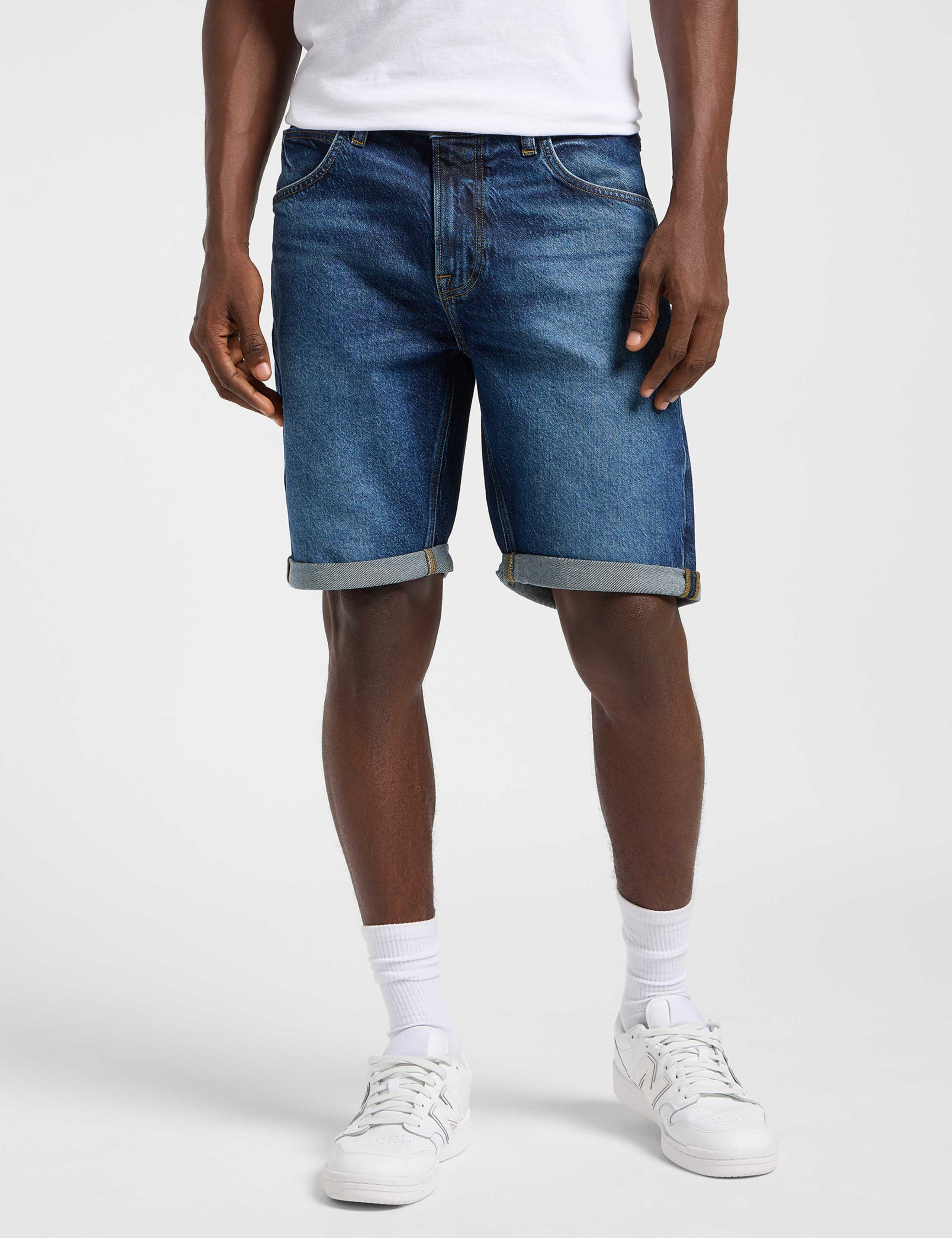5 Pocket Denim Shorts 2 of 9