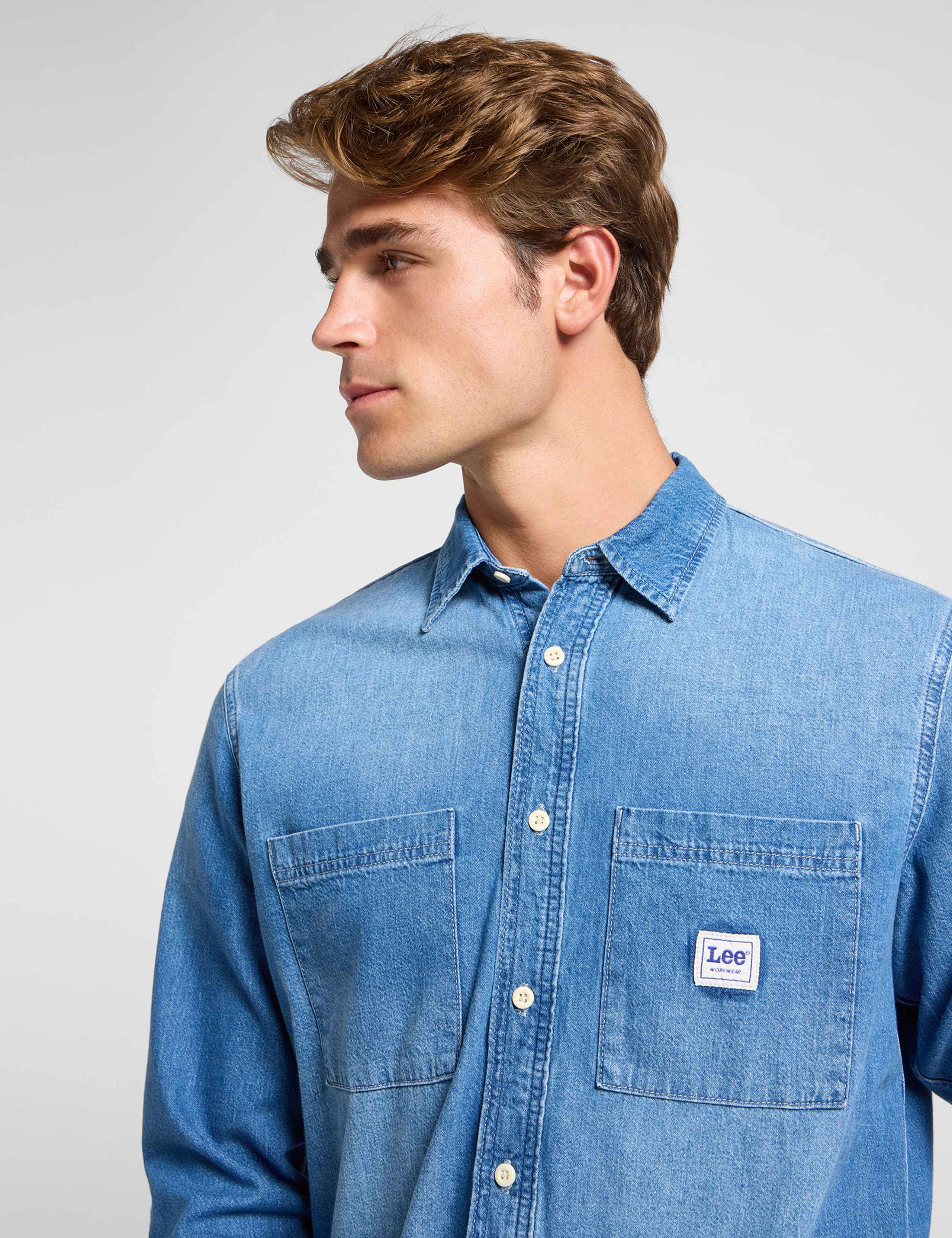 Workwear Denim Shirt 8 of 9