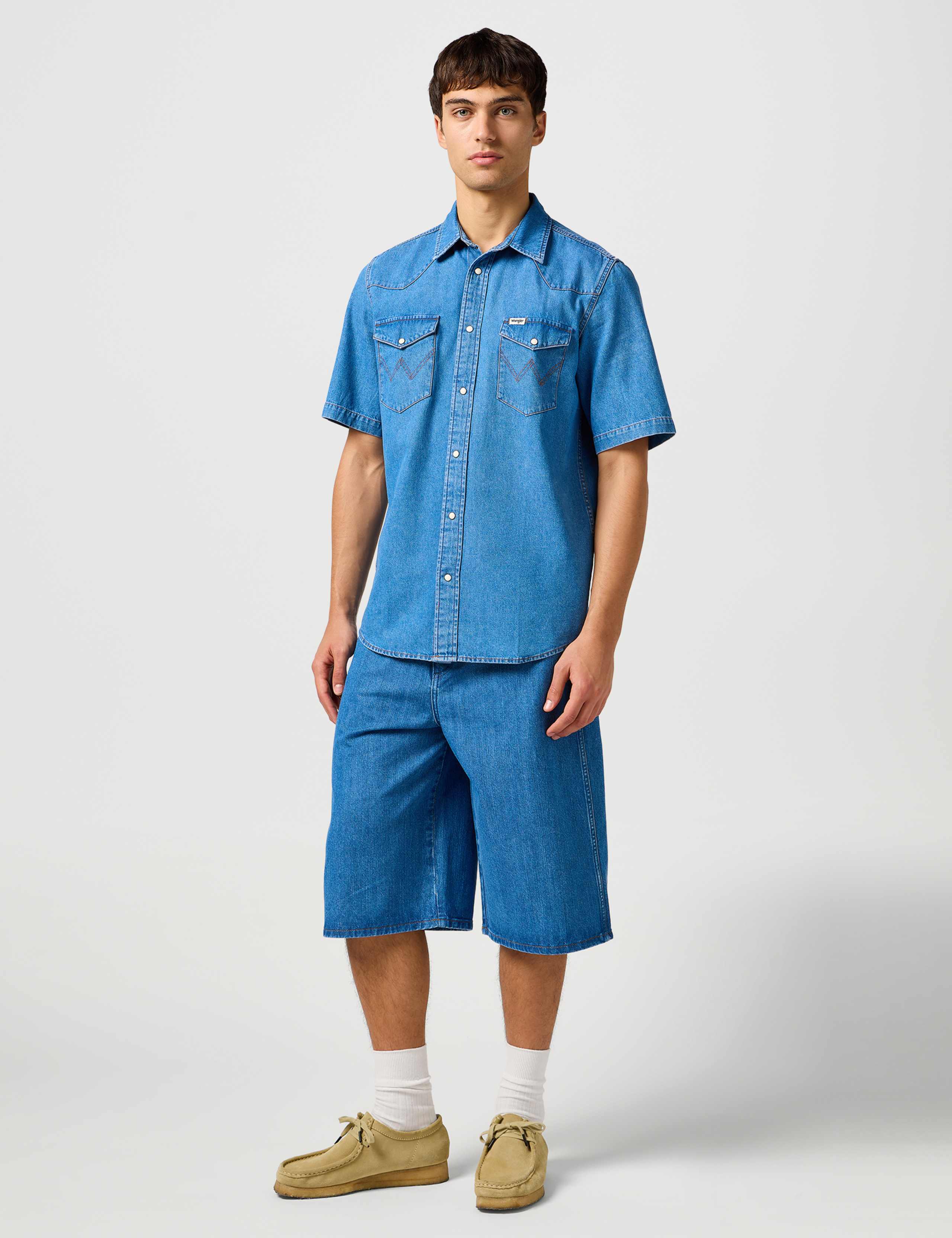 Western Denim Shirt 2 of 9