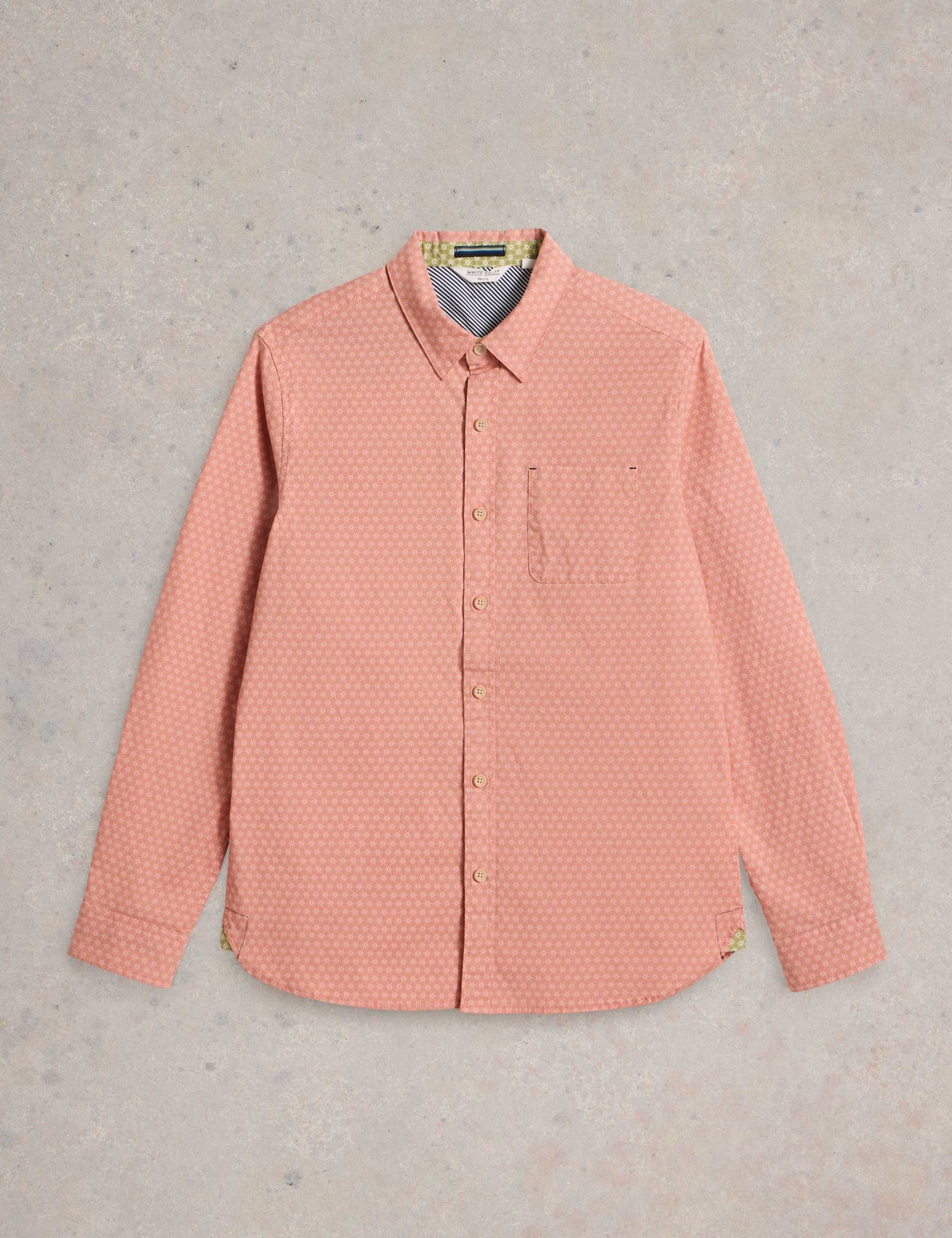 Slim Fit Cotton Rich Floral Shirt 2 of 6
