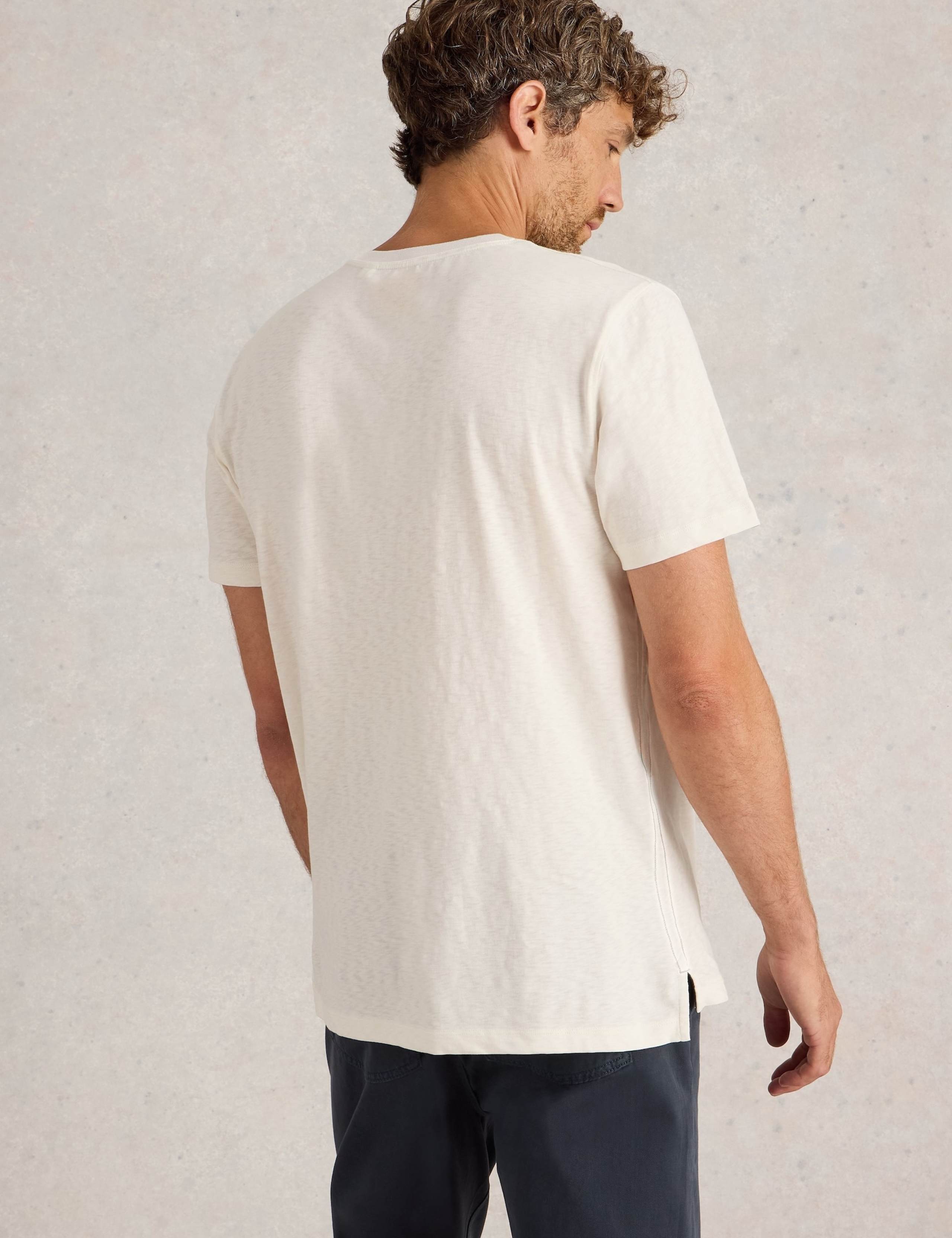 Pure Cotton Lily Pad Graphic T-Shirt 4 of 6