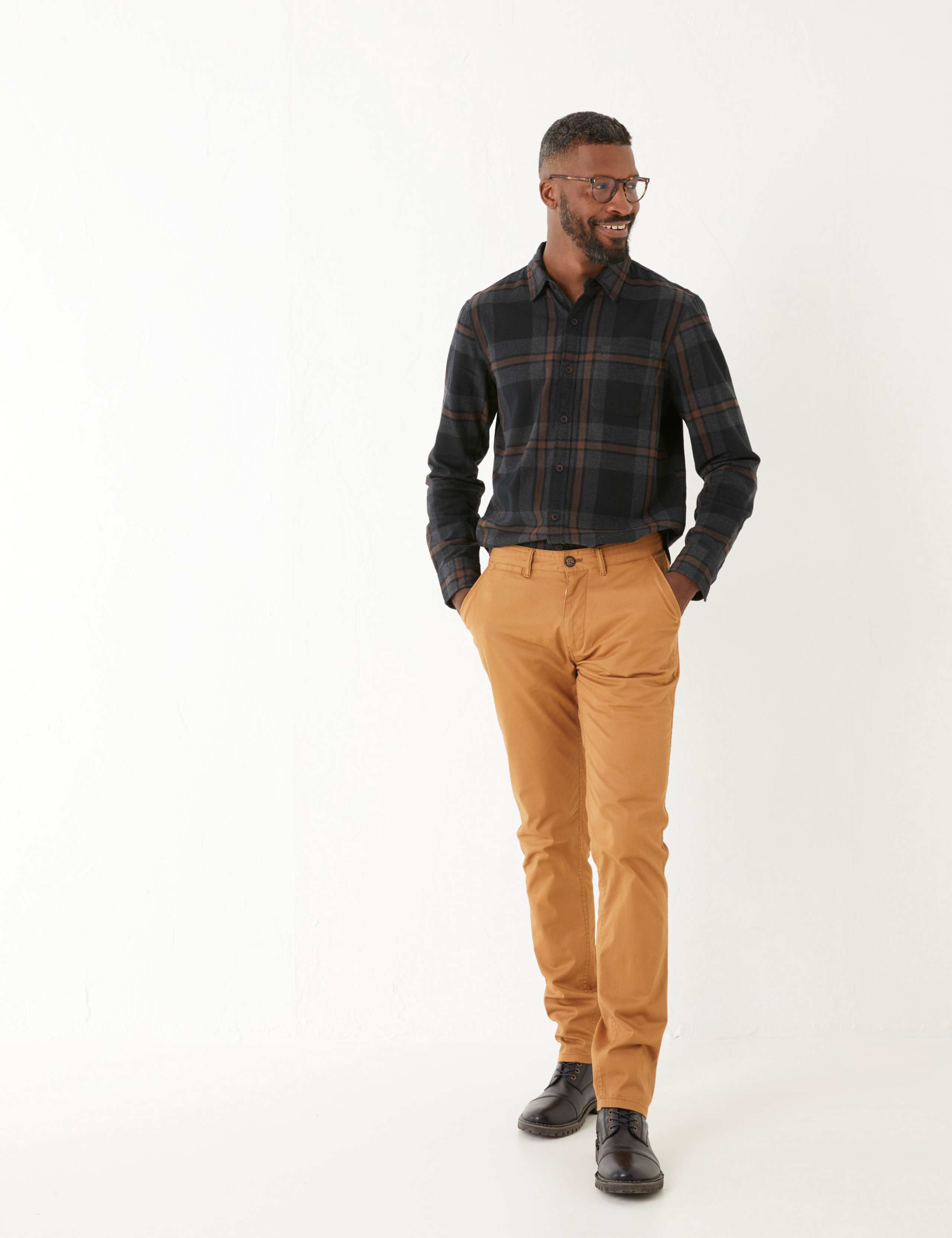 Slim Fit Stretch Chinos 1 of 4