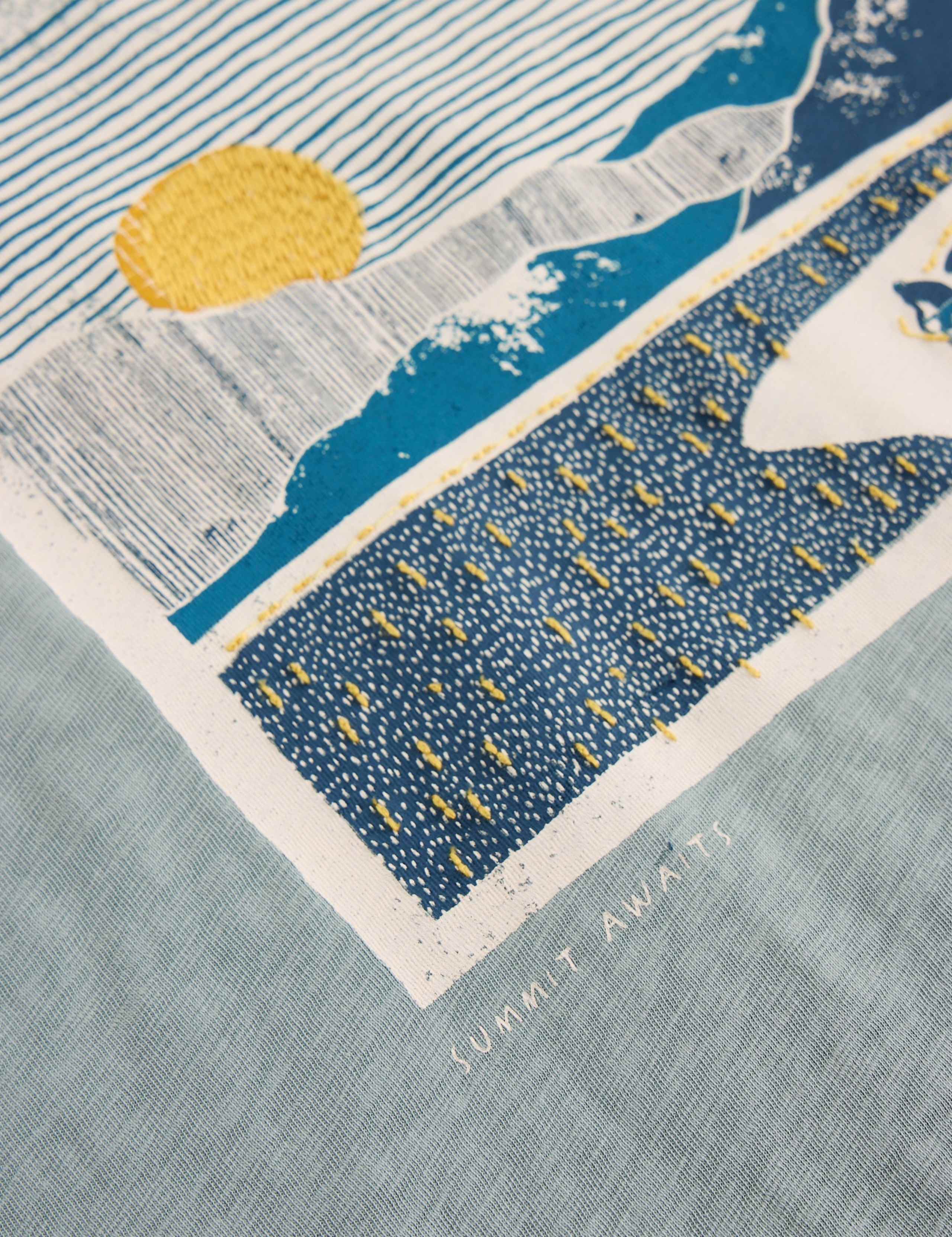 Pure Cotton Sunset Cycle Graphic T-Shirt 6 of 6
