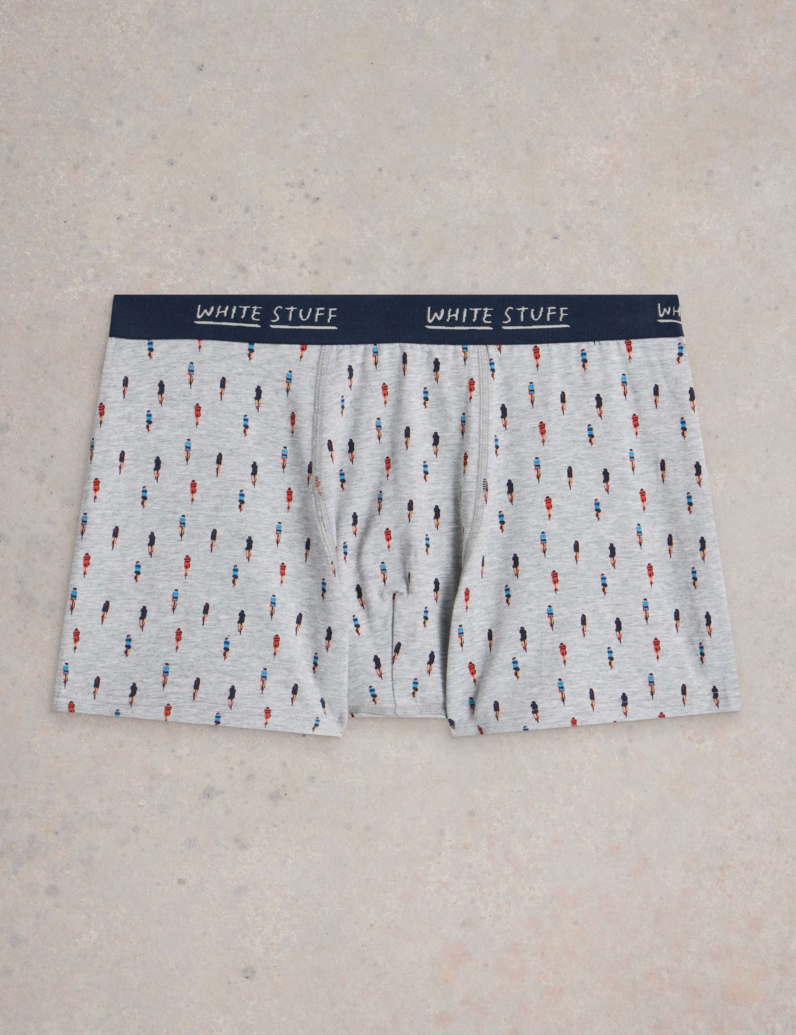 2pk Cotton Rich Bicycle & Plain Boxers 3 of 3