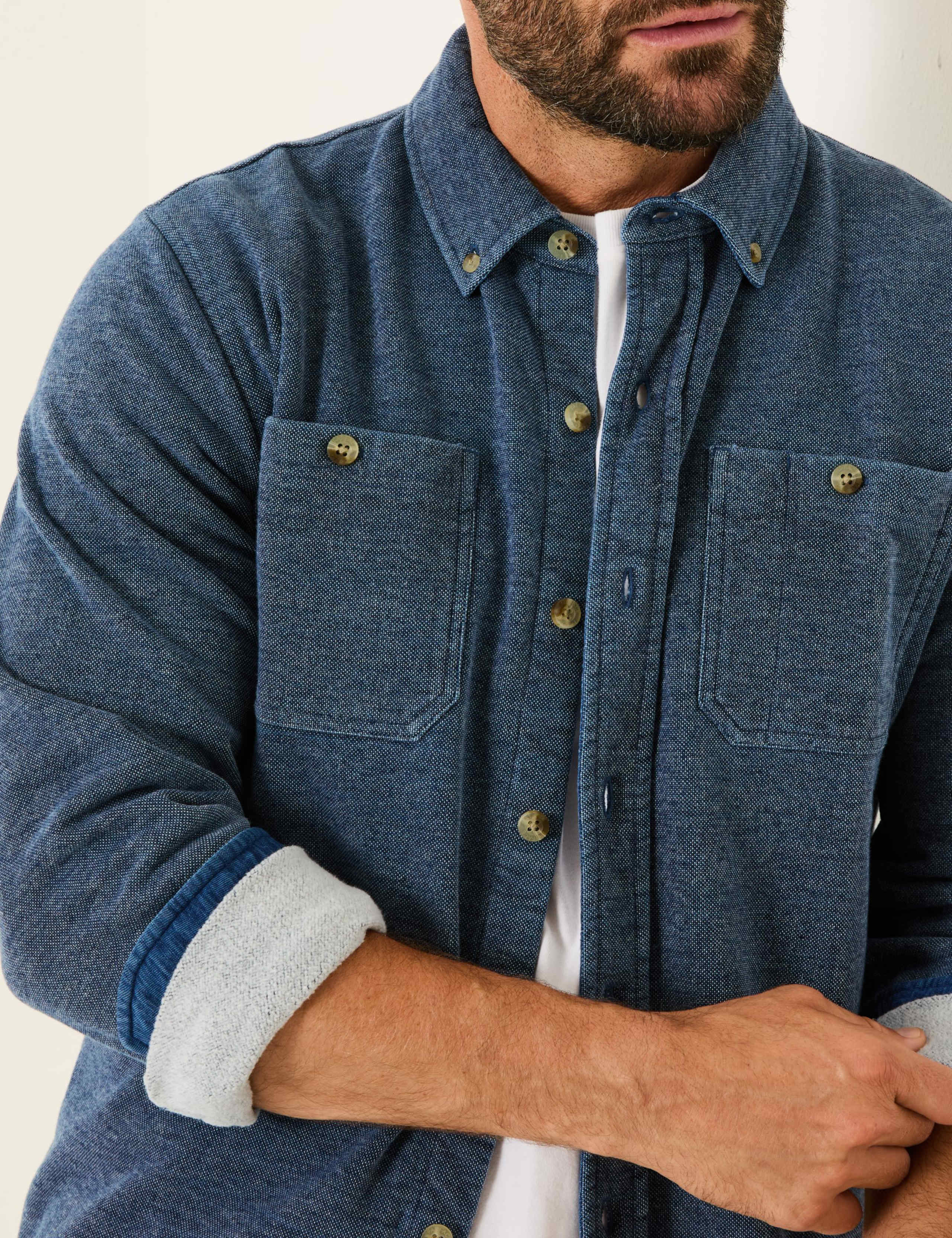 Pure Cotton Denim Shirt 4 of 5