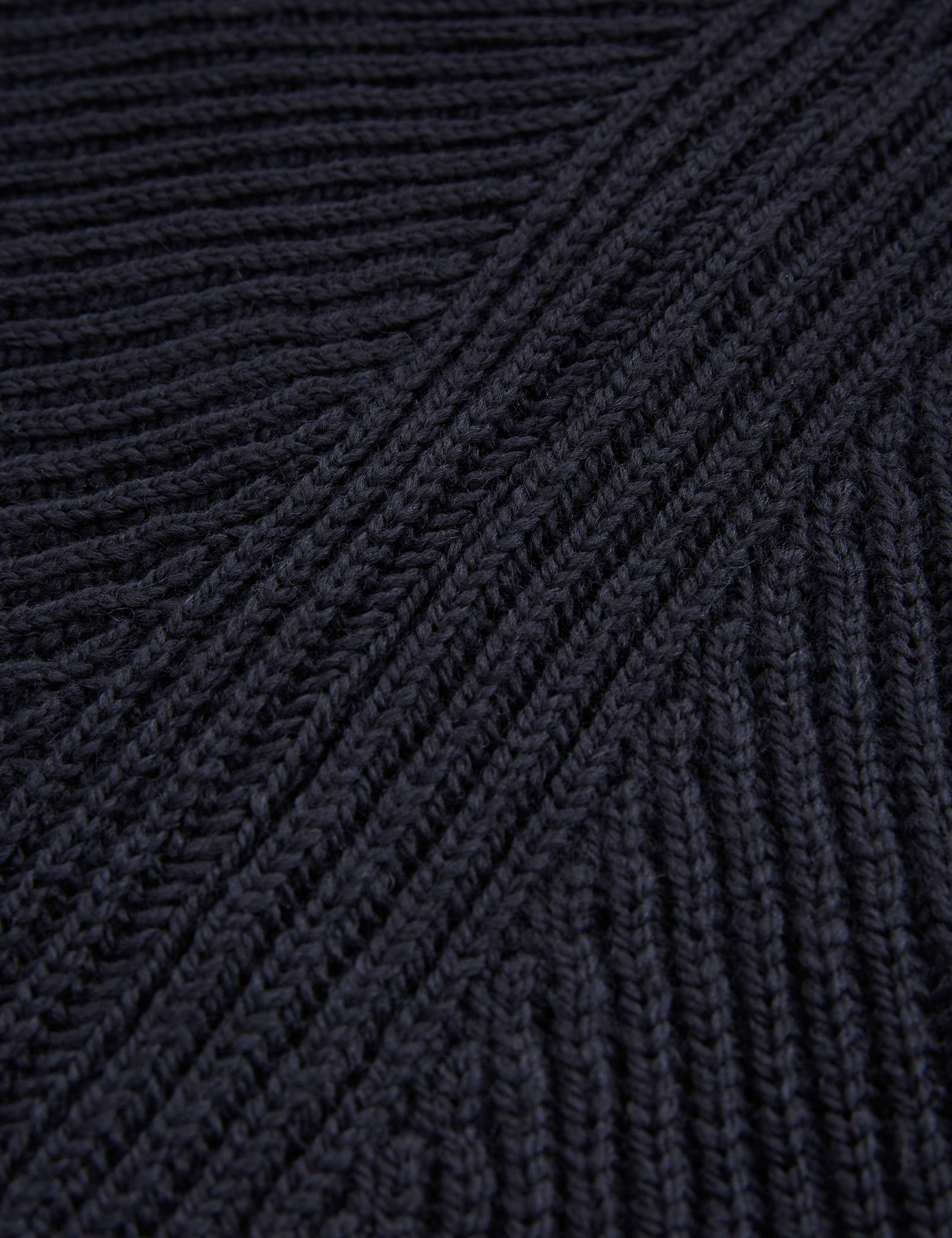 Pure Merino Wool Ribbed Crew Neck Jumper 2 of 5