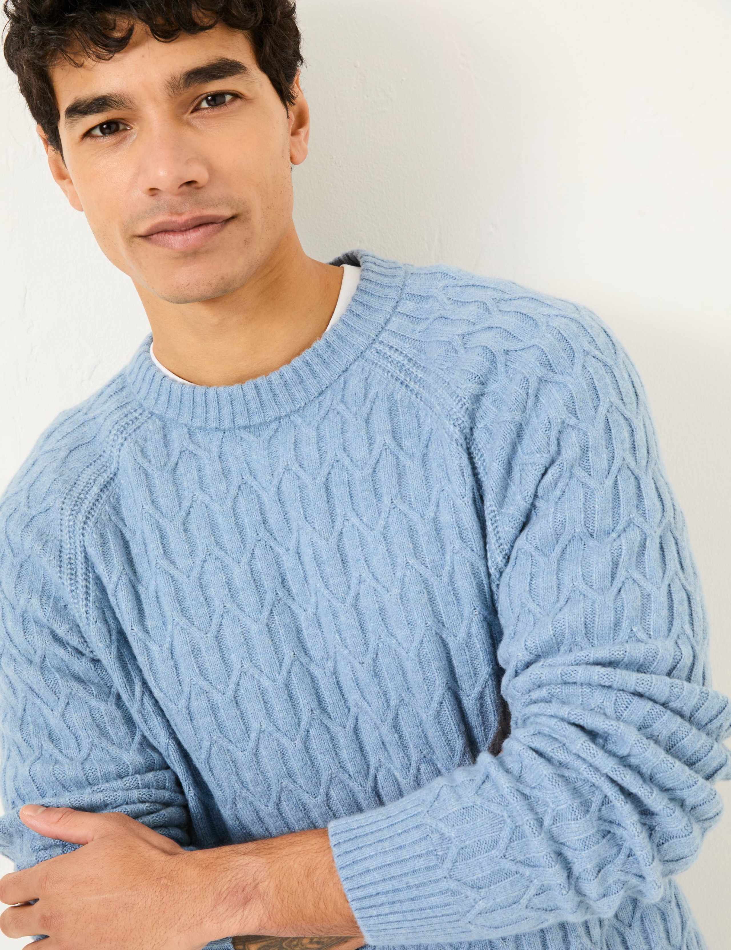 Textured Crew Neck Jumper 4 of 5
