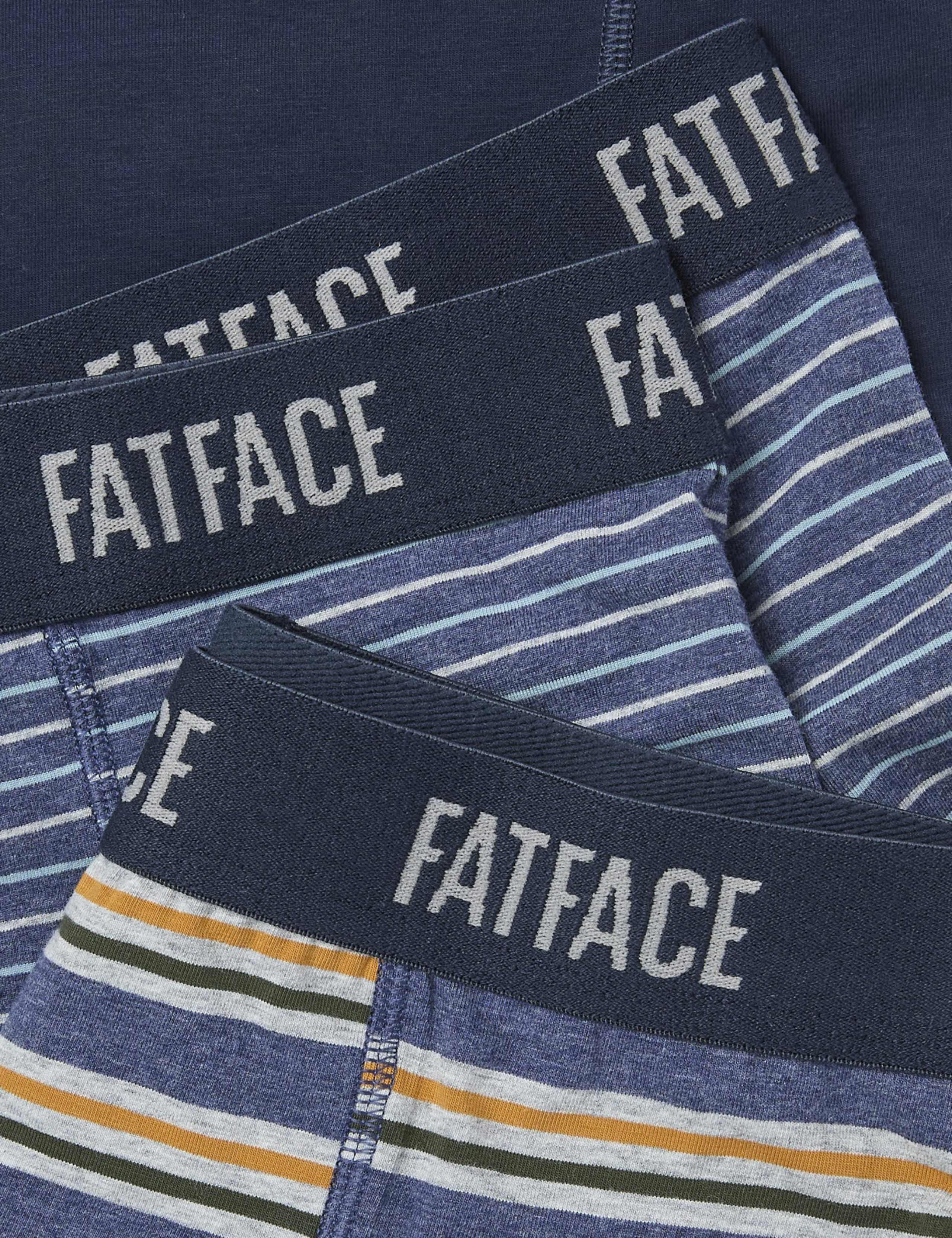 3 Pack Cotton Rich Striped Boxers 2 of 2