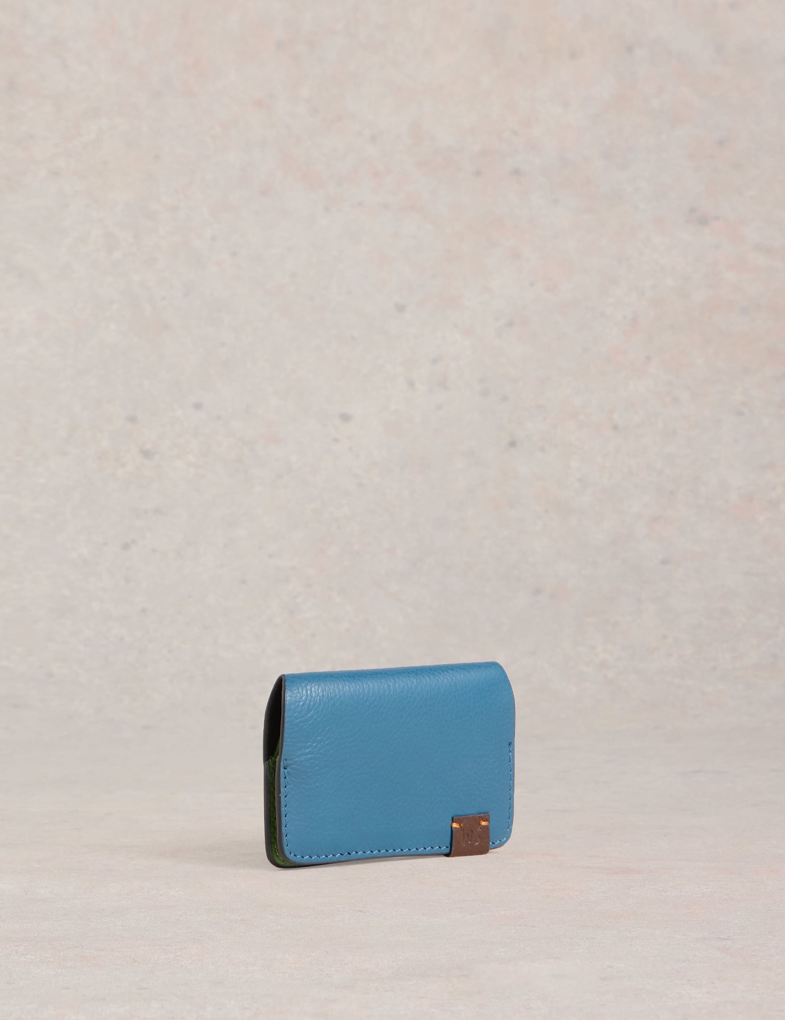Leather Pebble Grain Card Holder 2 of 4