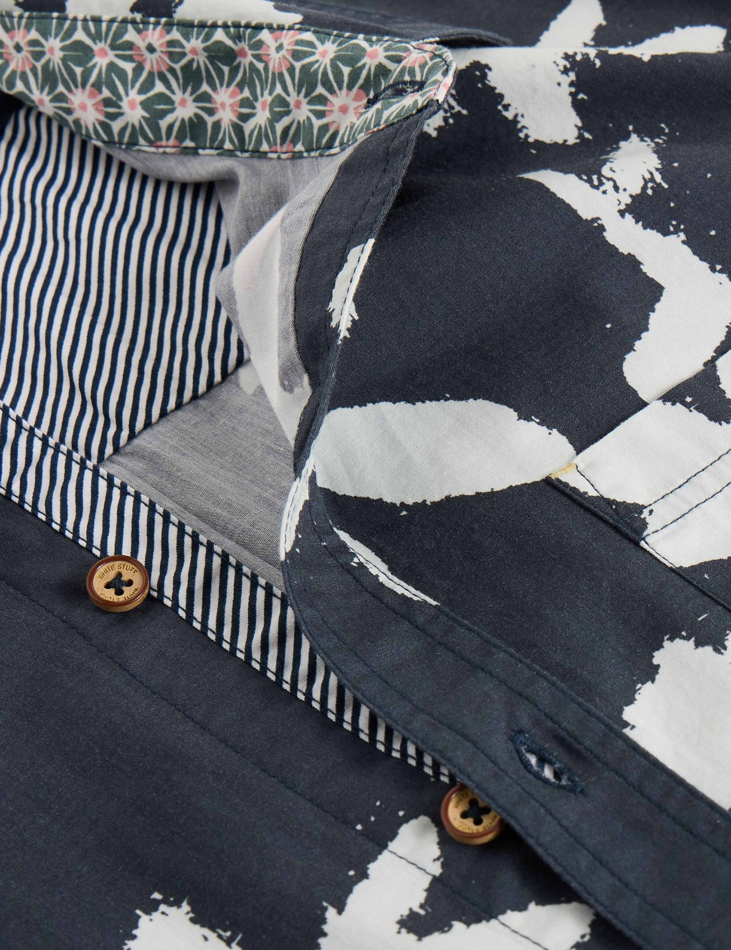 Pure Cotton Floral Print Shirt 6 of 6