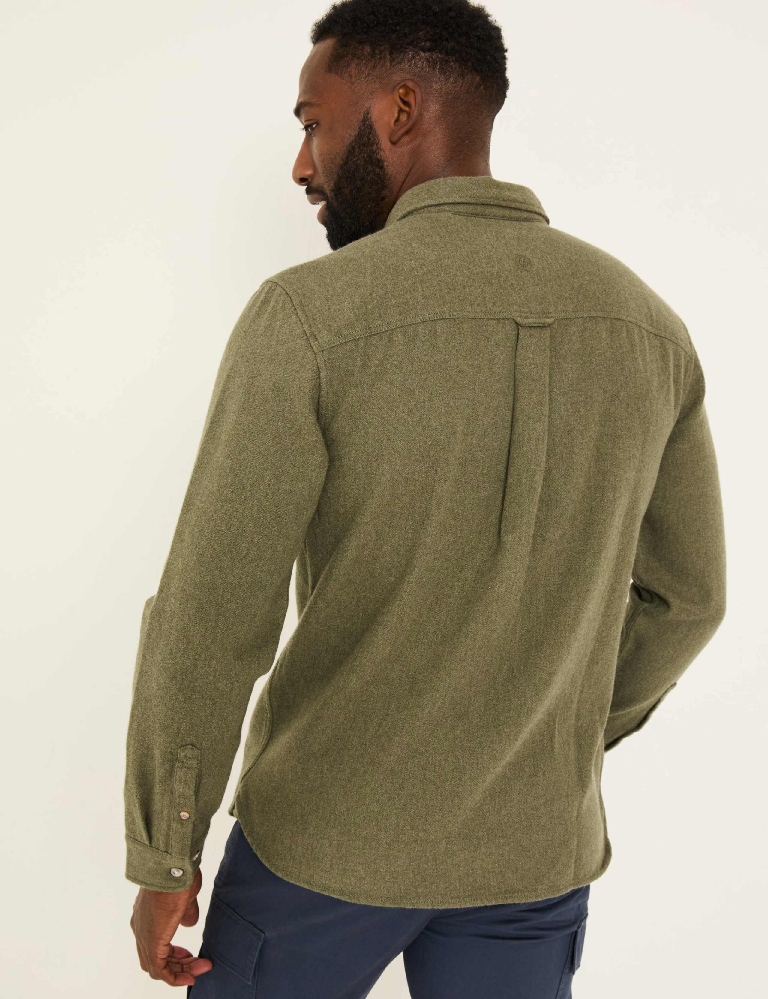 Brushed Cotton Overshirt 3 of 5
