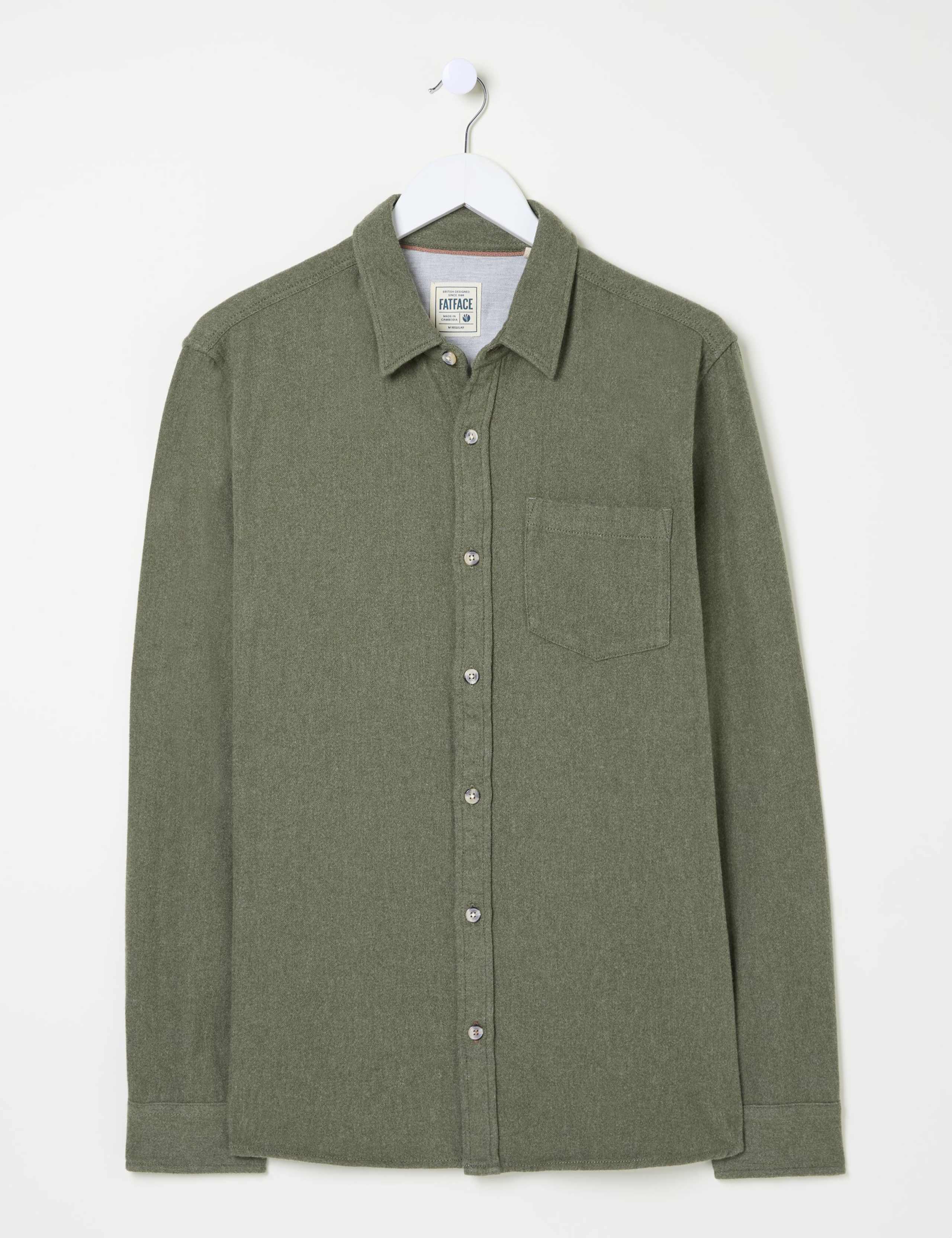 Brushed Cotton Overshirt 2 of 5