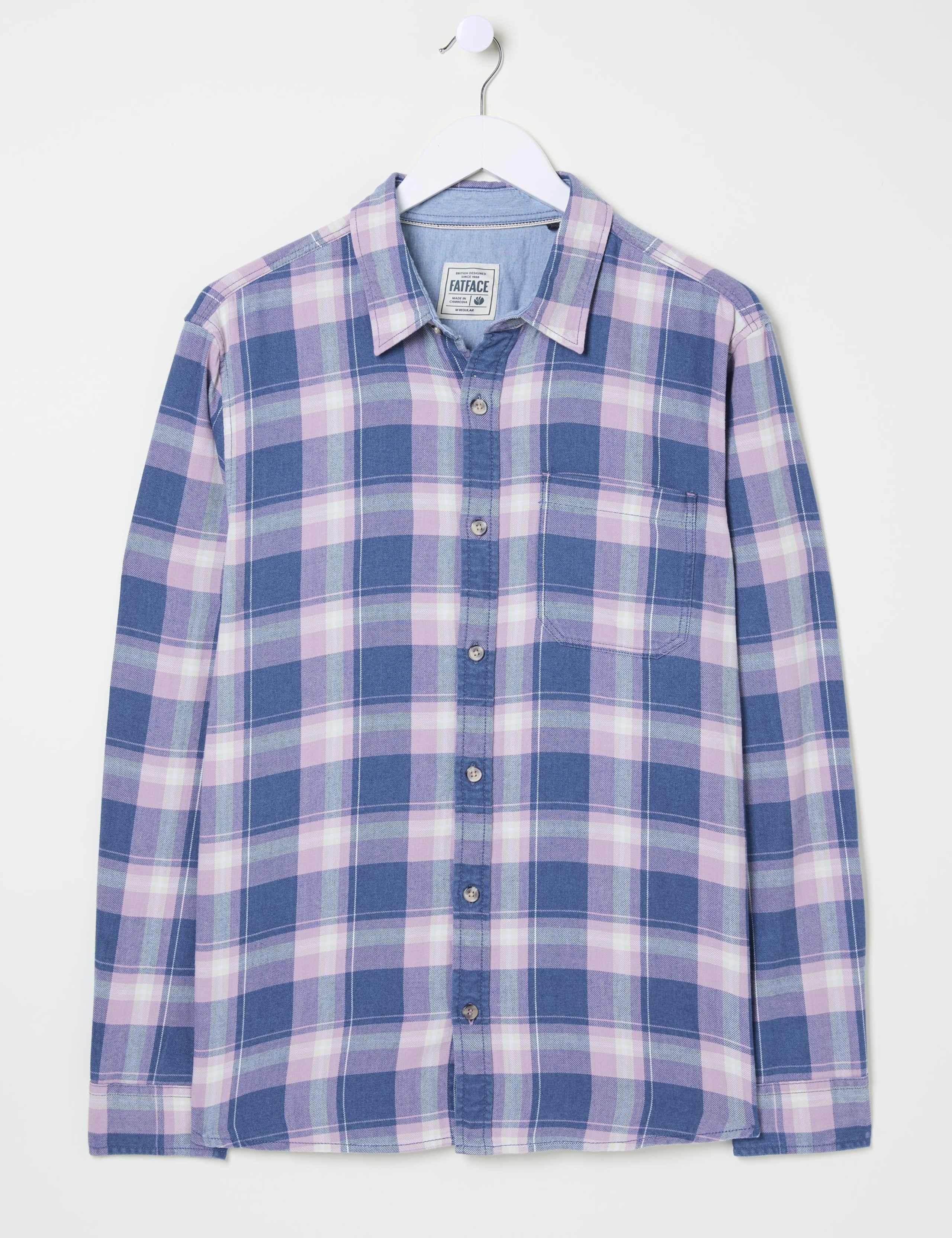 Pure Cotton Check Shirt 2 of 5