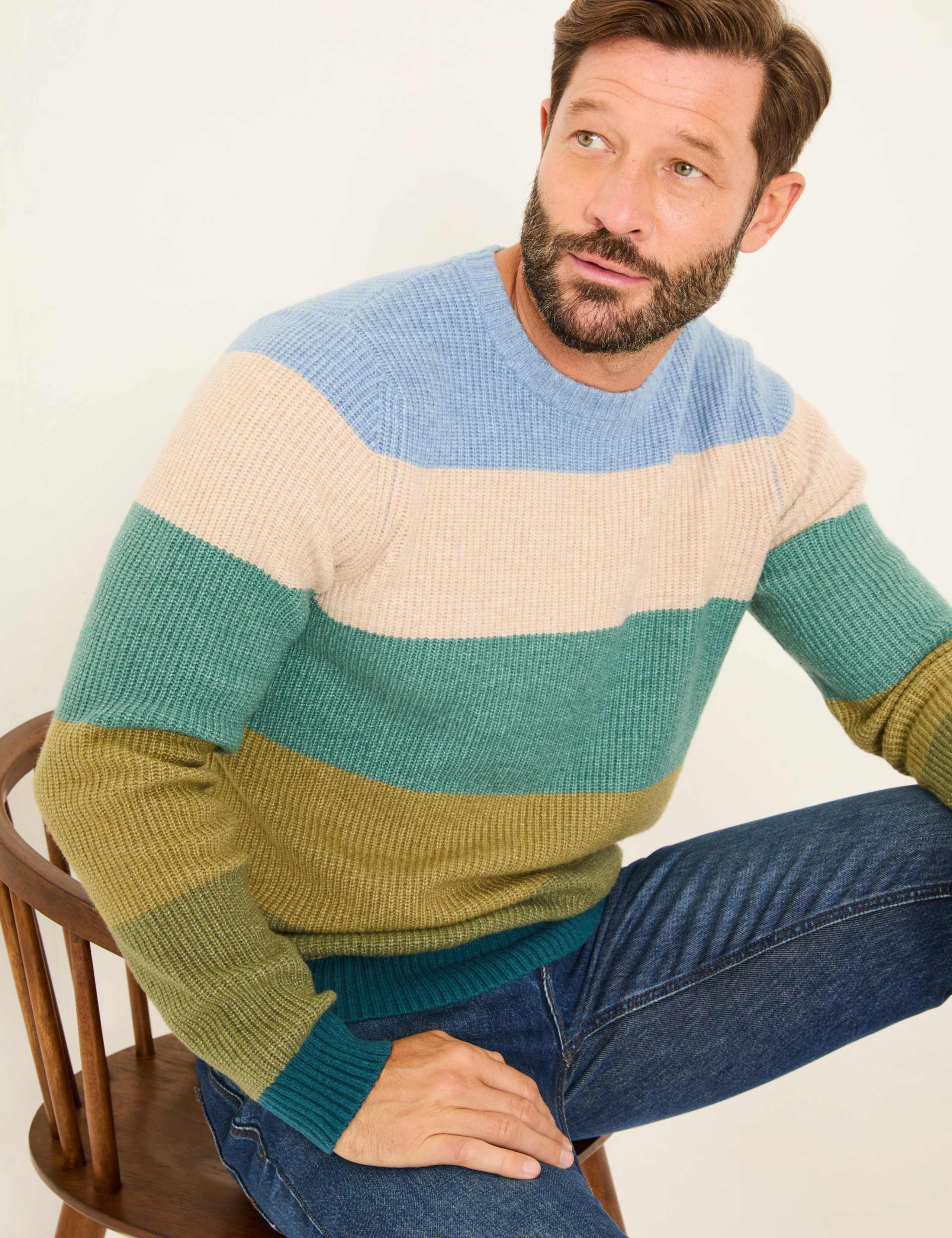 Striped Crew Neck Jumper 4 of 5