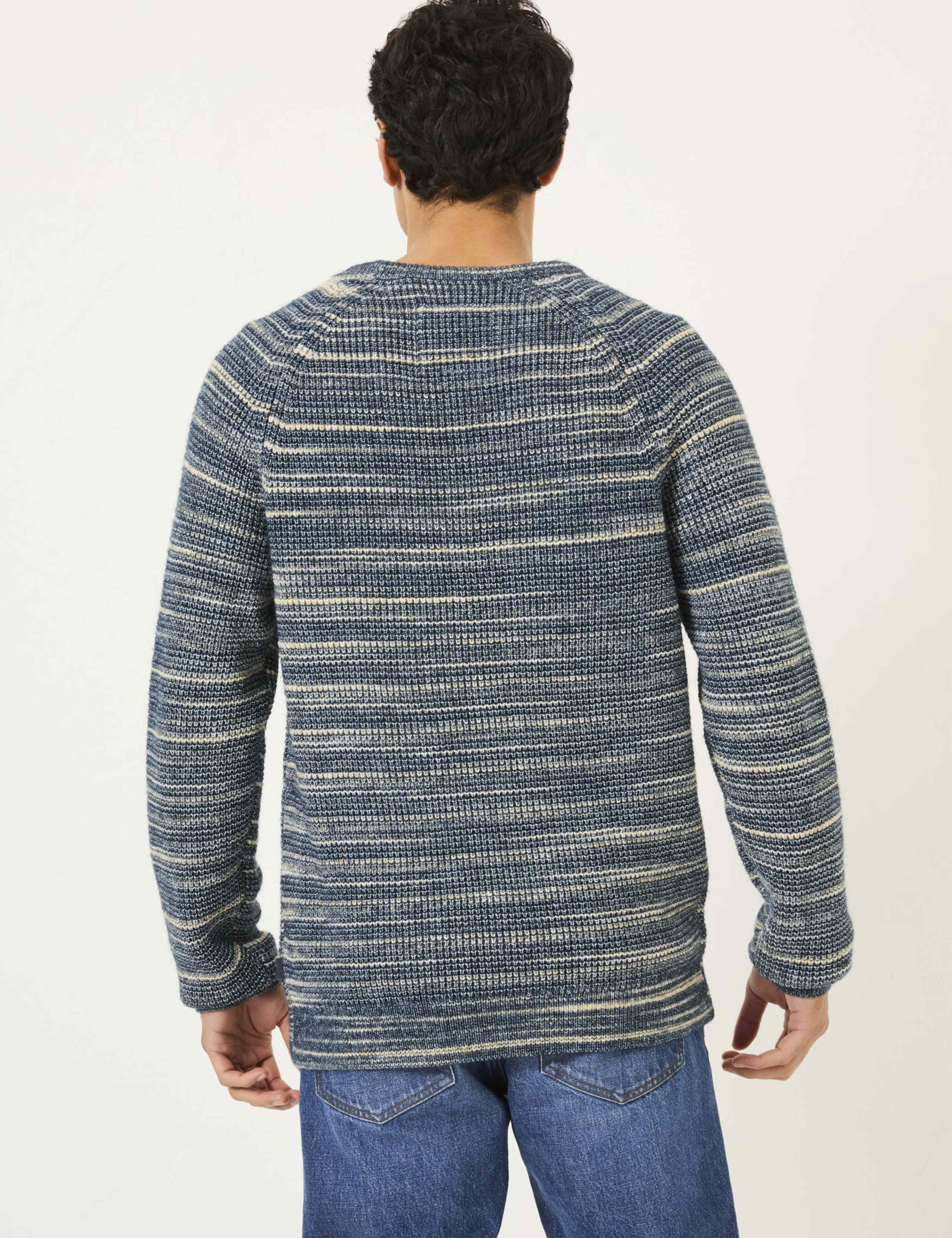Cotton Rich Ombré Jumper with Wool 3 of 5
