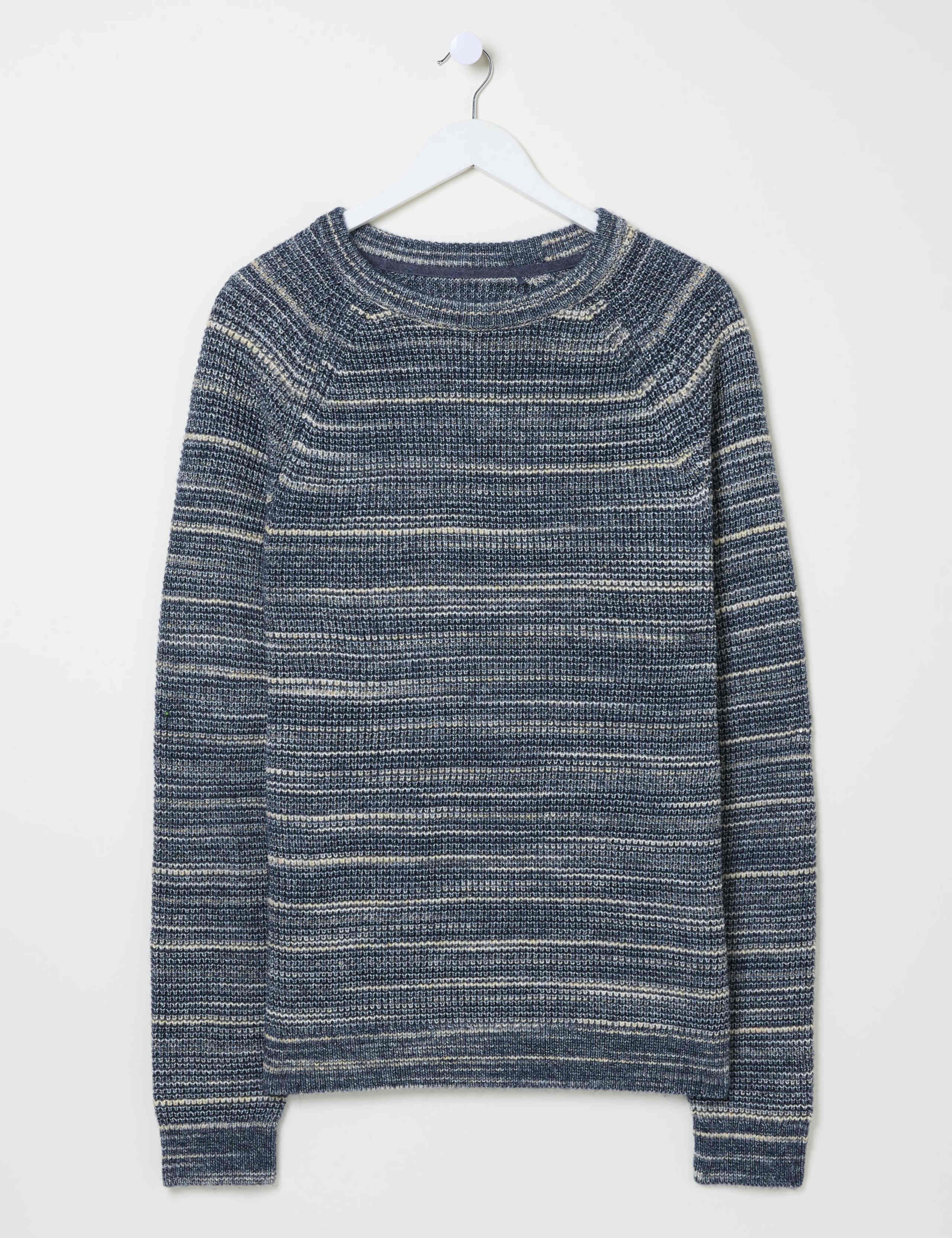 Cotton Rich Ombré Jumper with Wool 2 of 5