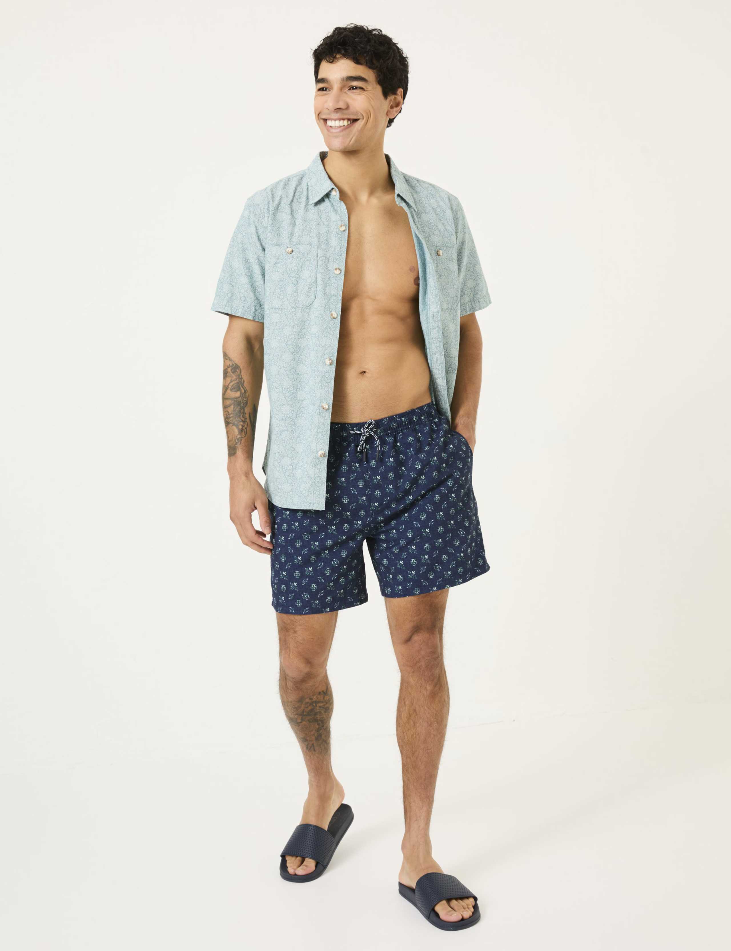 Printed Swim Shorts 6 of 6
