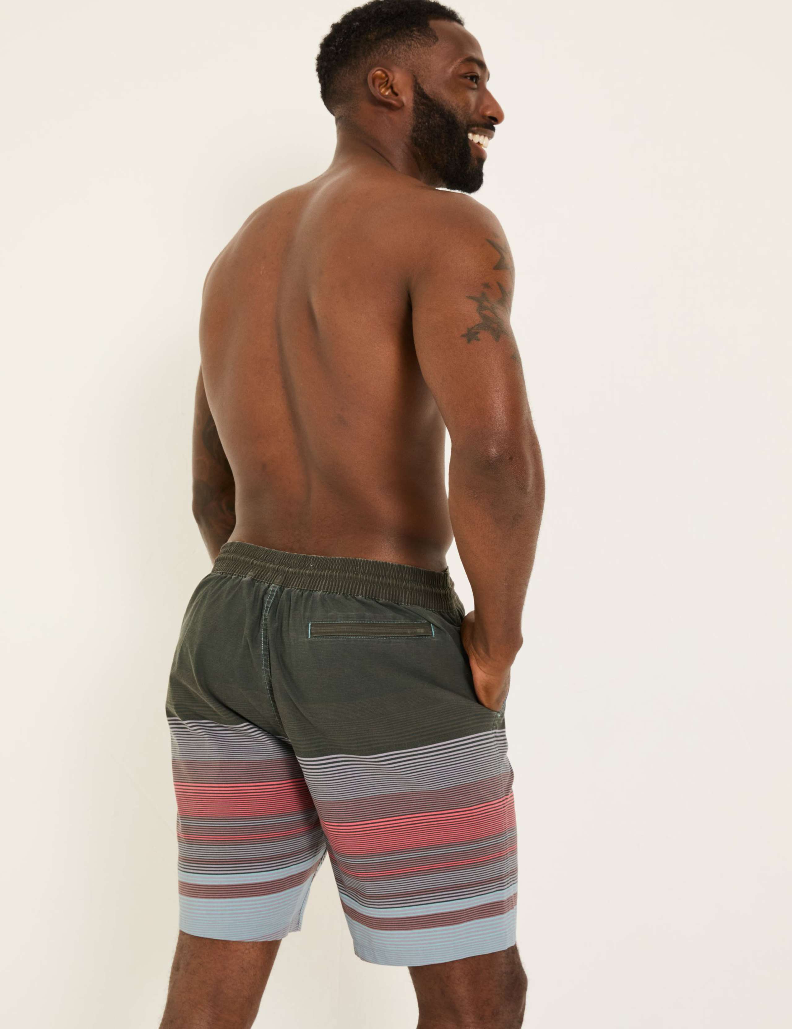 Camber Striped Swim Shorts 4 of 6