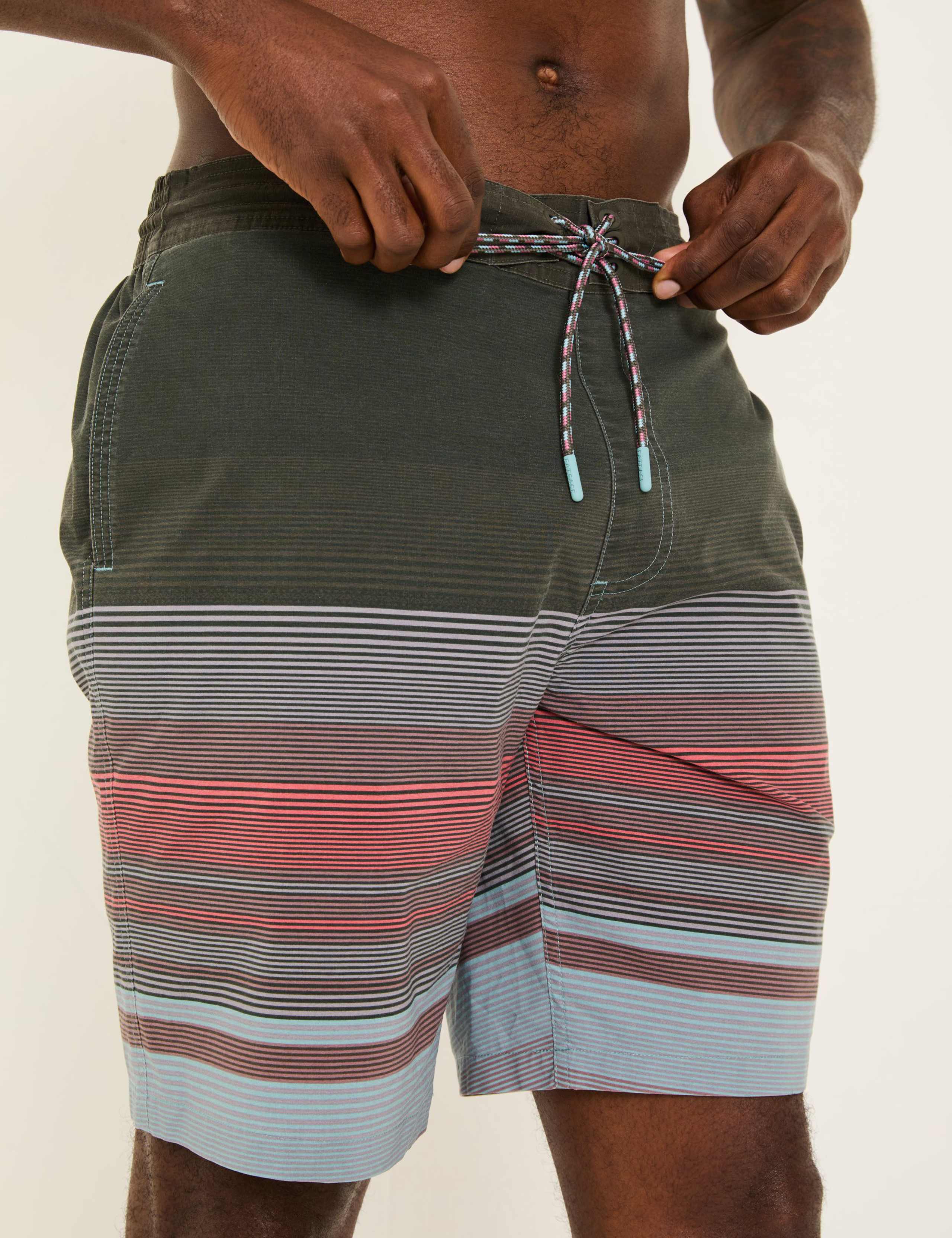 Camber Striped Swim Shorts 5 of 6