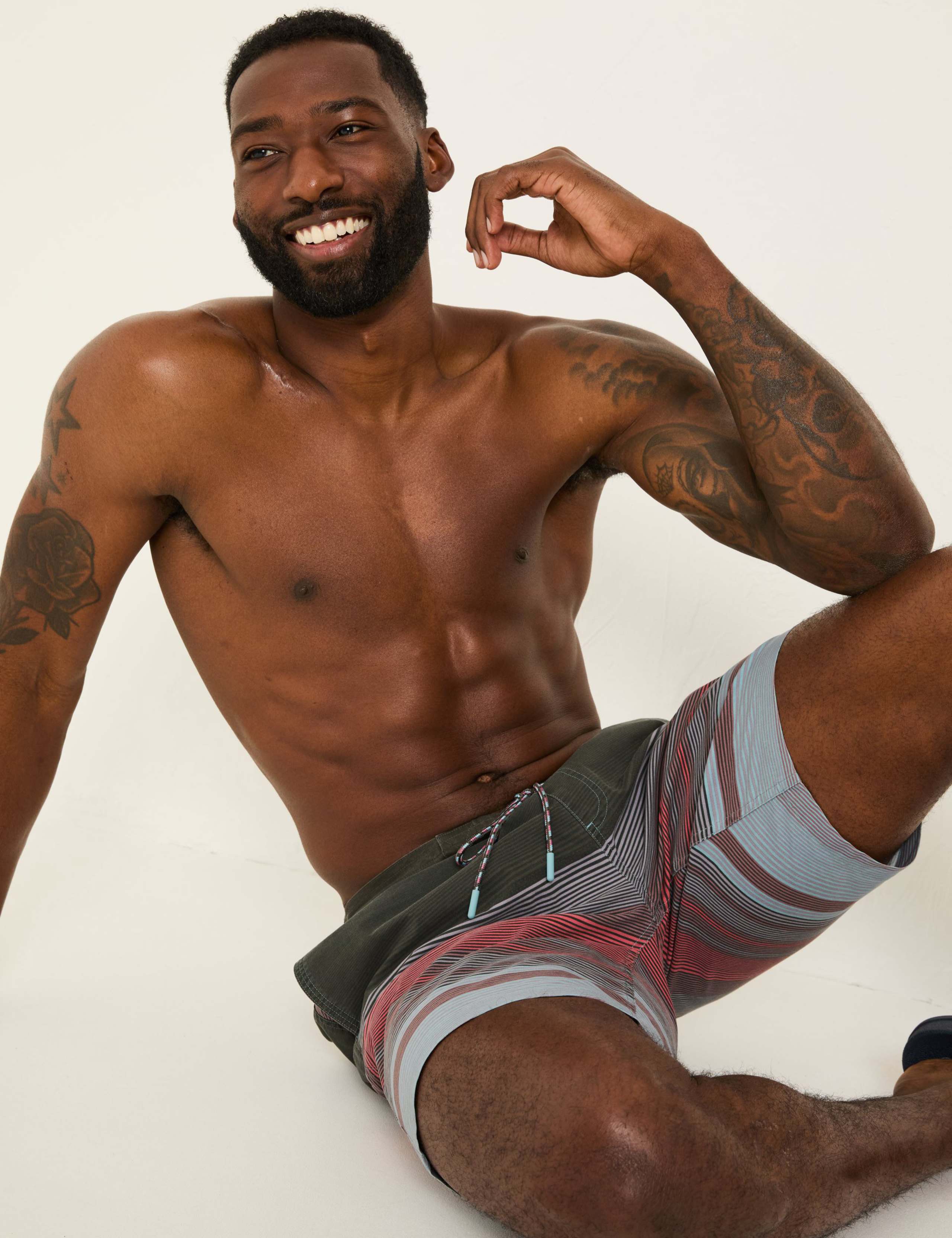 Camber Striped Swim Shorts 6 of 6