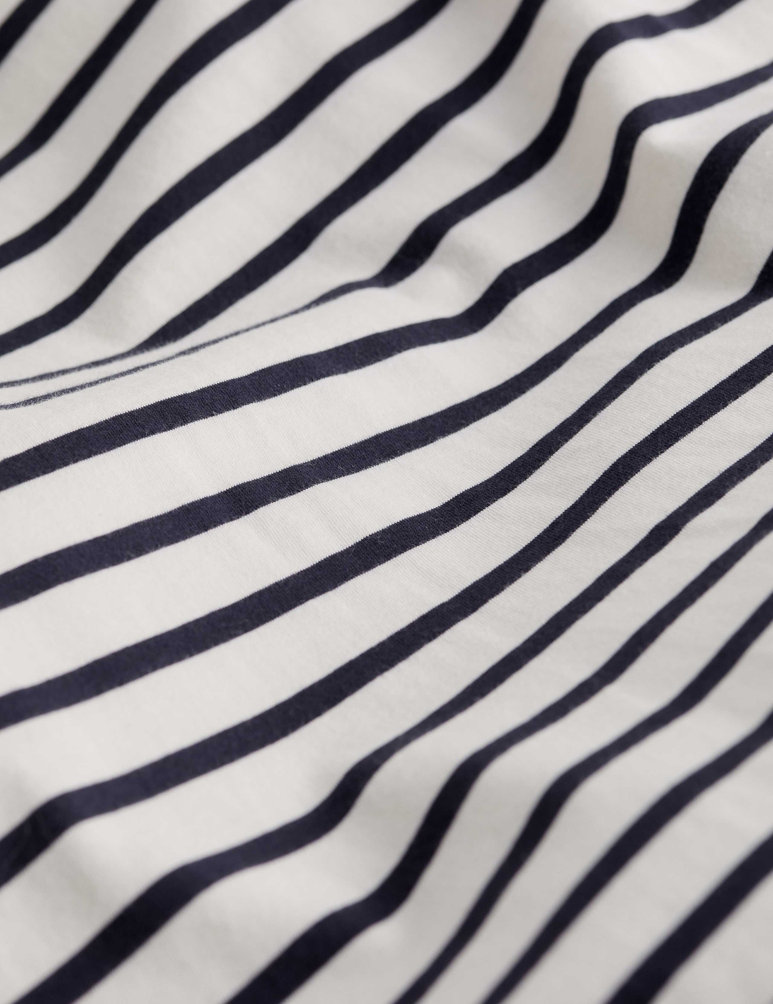 Cotton Striped Long Sleeve T-Shirt 5 of 5