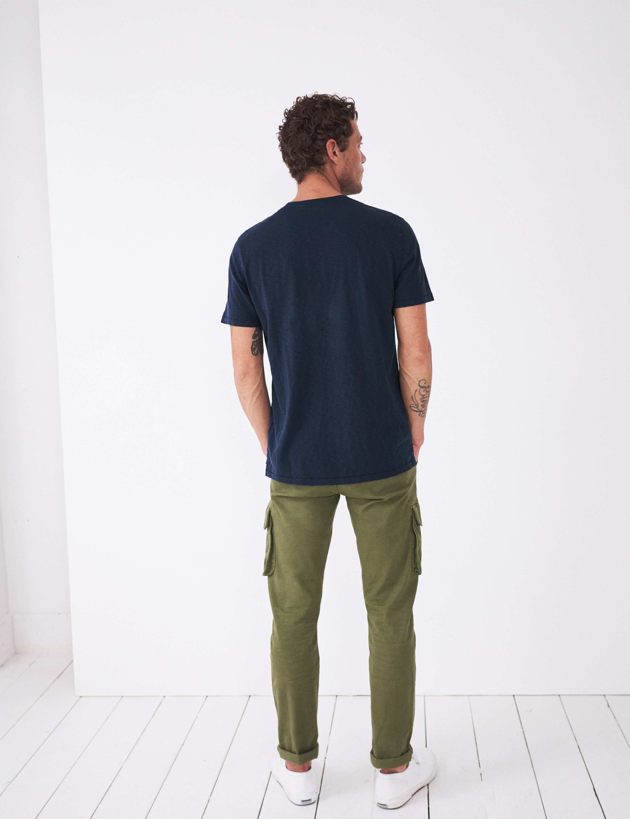 Pure Cotton Crew Neck T-Shirt 4 of 6