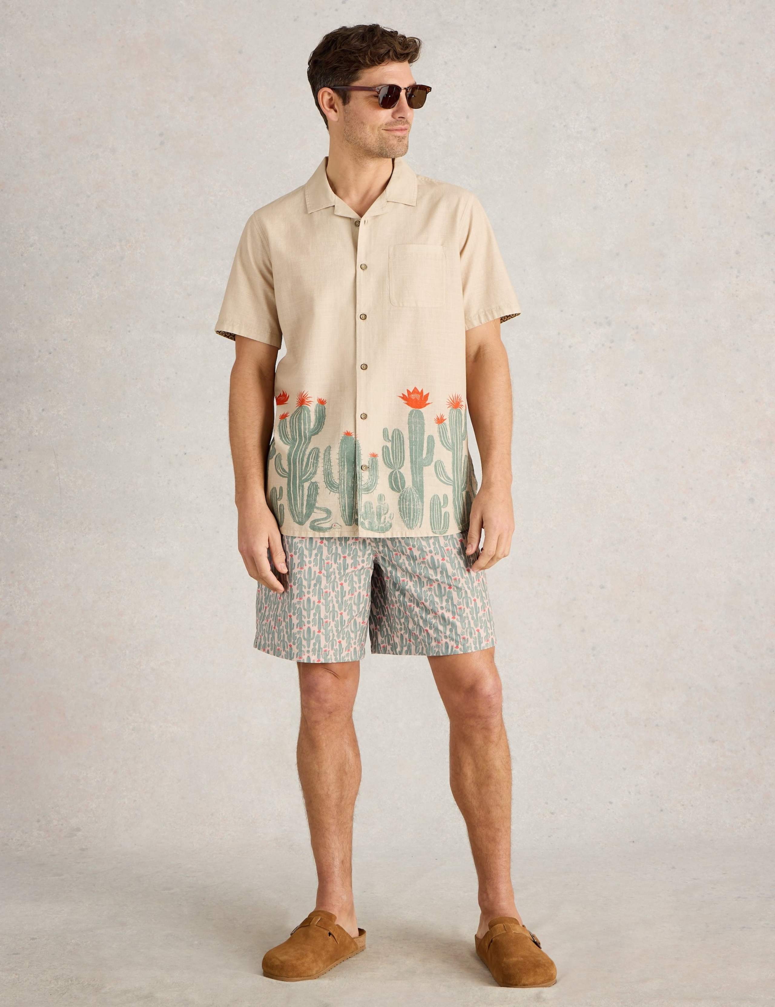 Cactus Print Swim Shorts 3 of 6