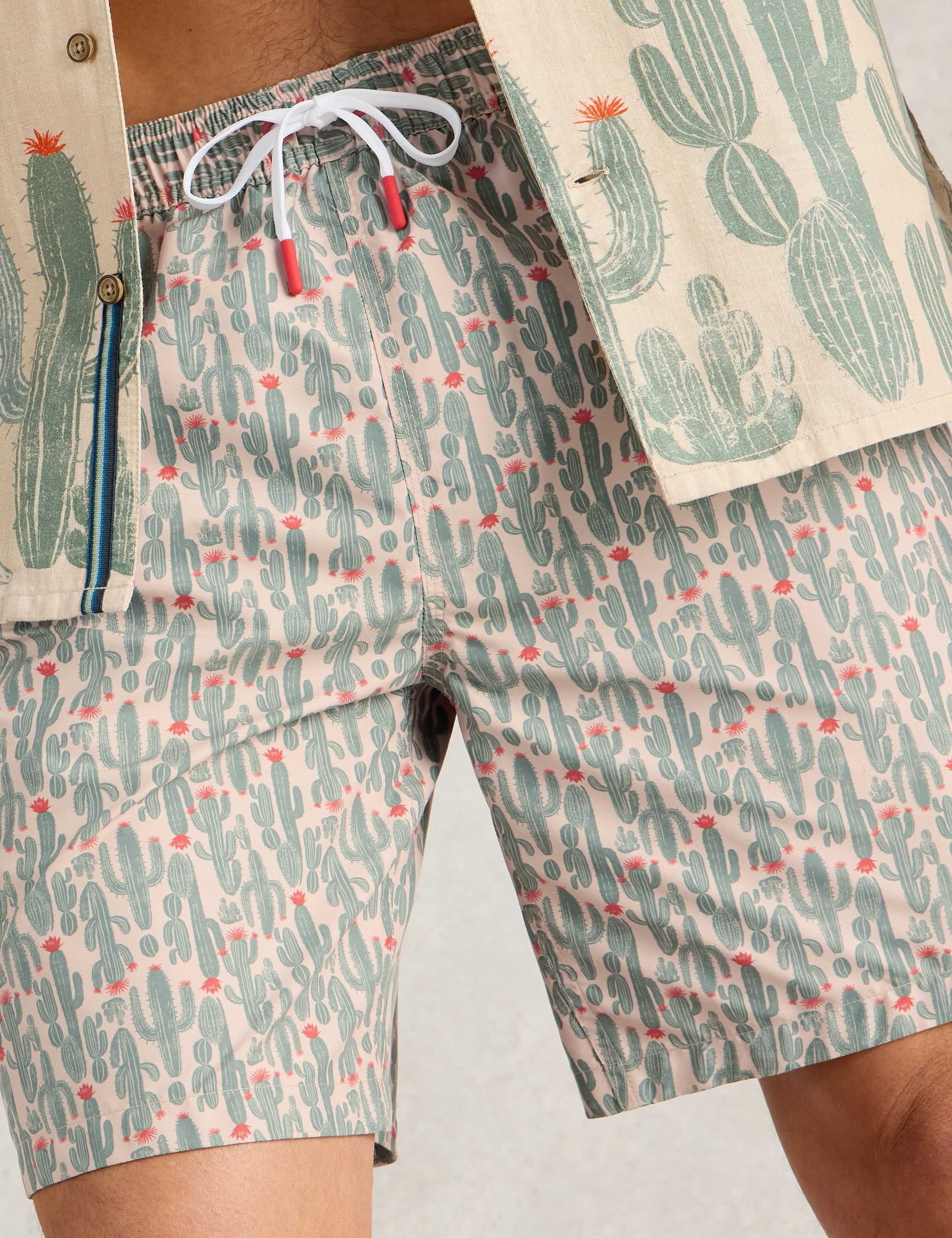 Cactus Print Swim Shorts 5 of 6