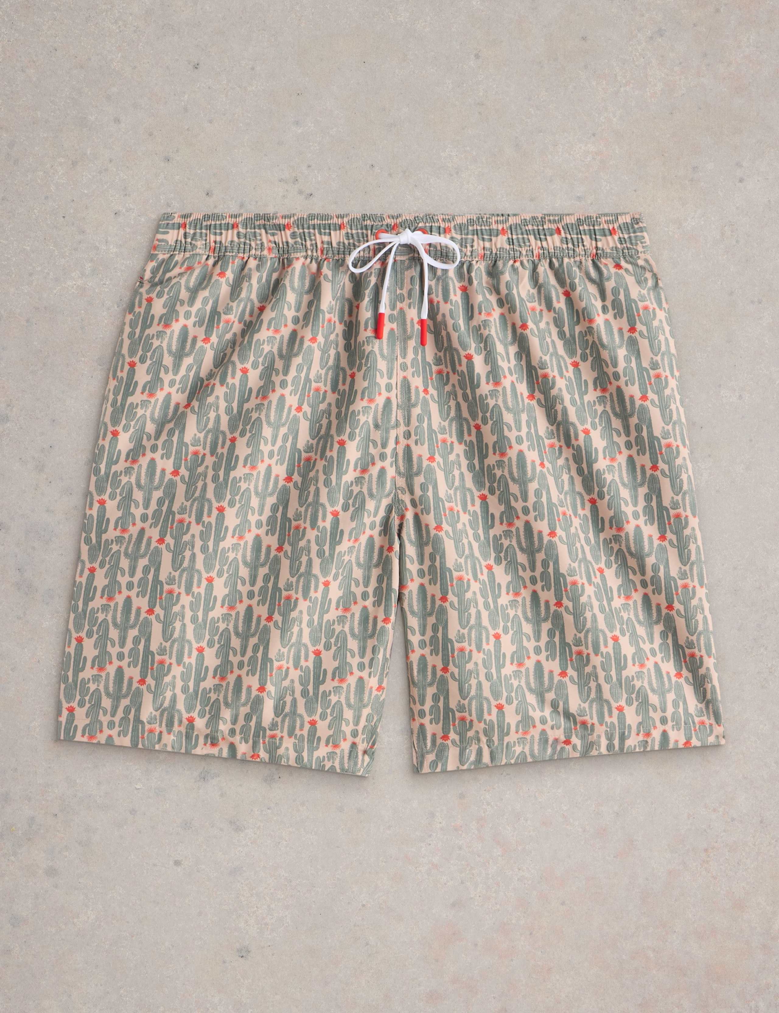 Cactus Print Swim Shorts 2 of 6