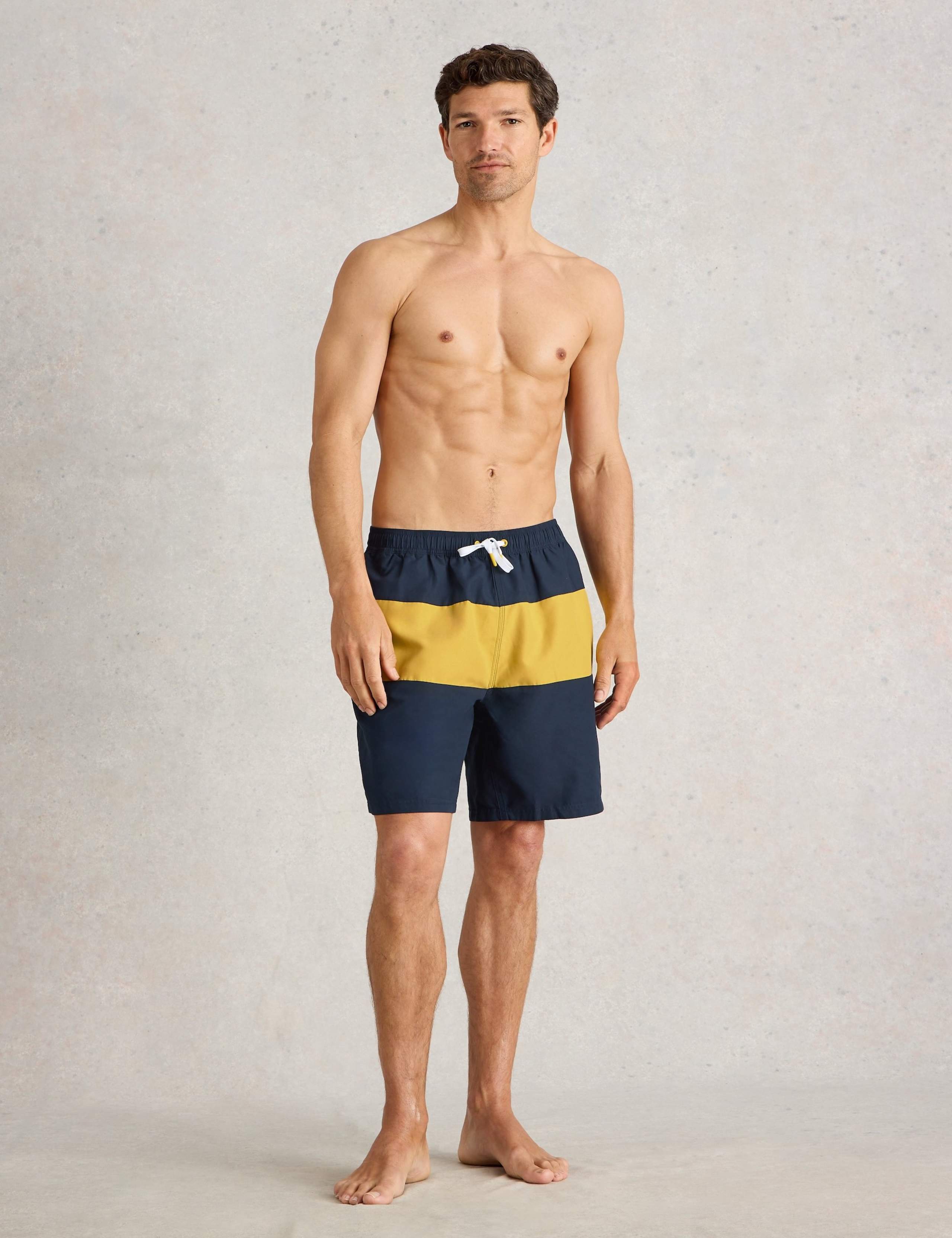 Colour Block Swim Shorts 1 of 6