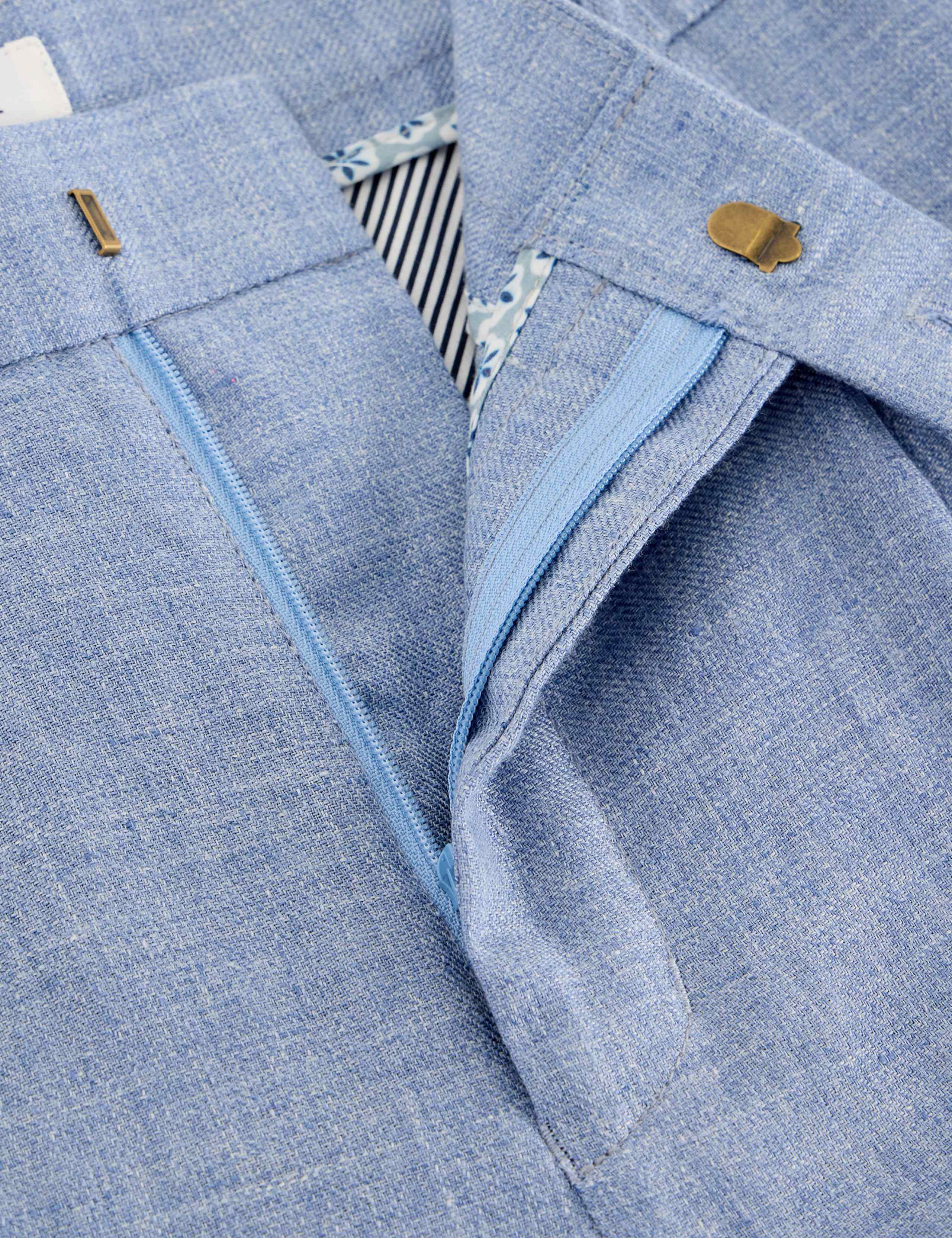 Regular Fit Pure Linen Trousers 2 of 2