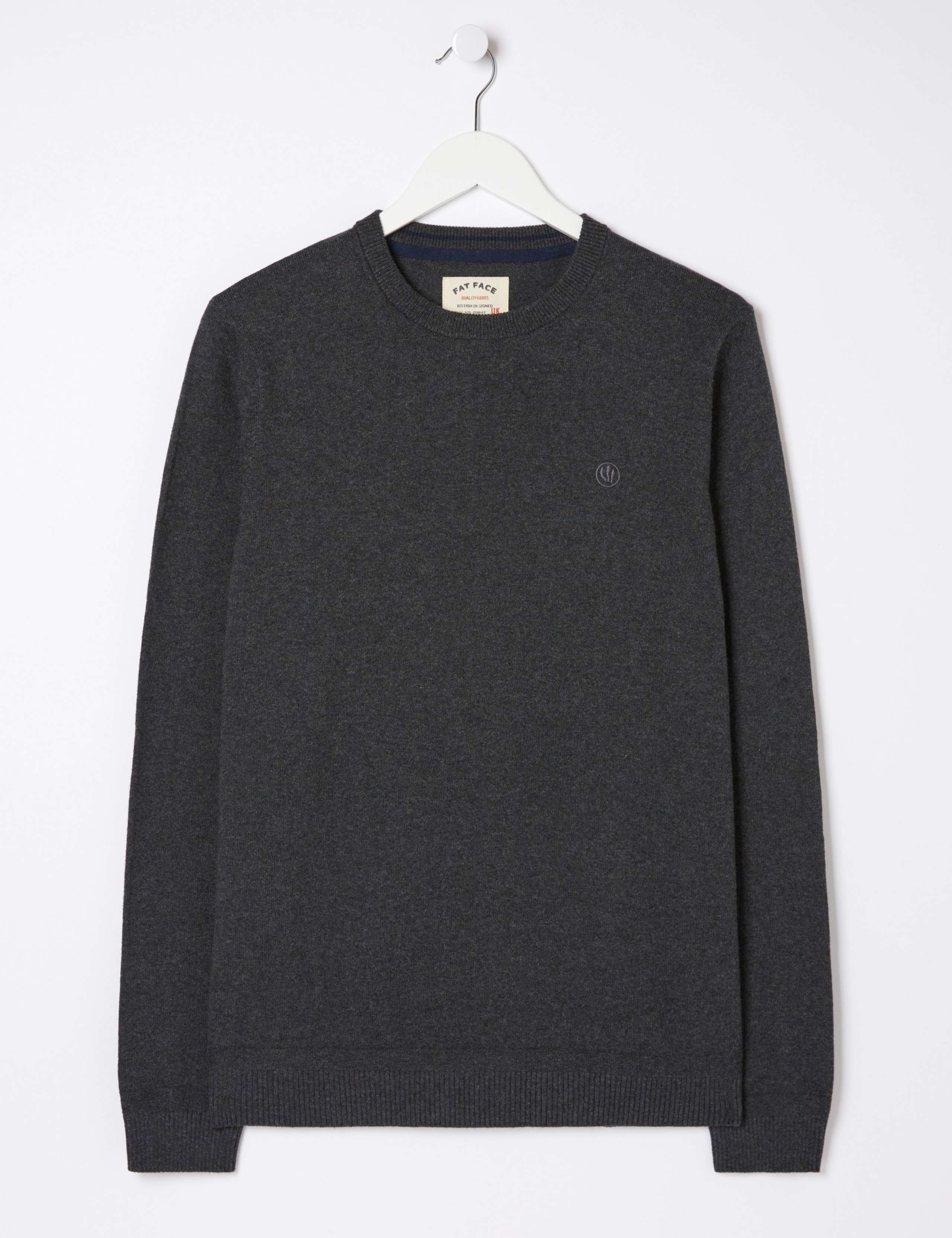 Cotton Rich Crew Neck Jumper 2 of 4