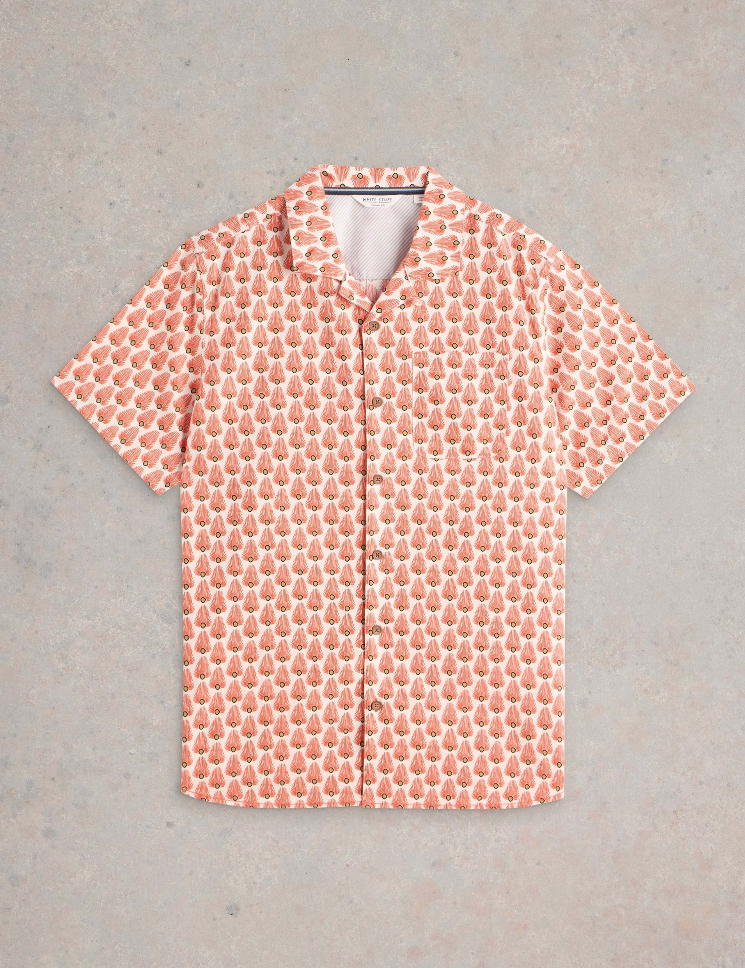 Regular Fit Pure Cotton Geometric Shirt 2 of 5