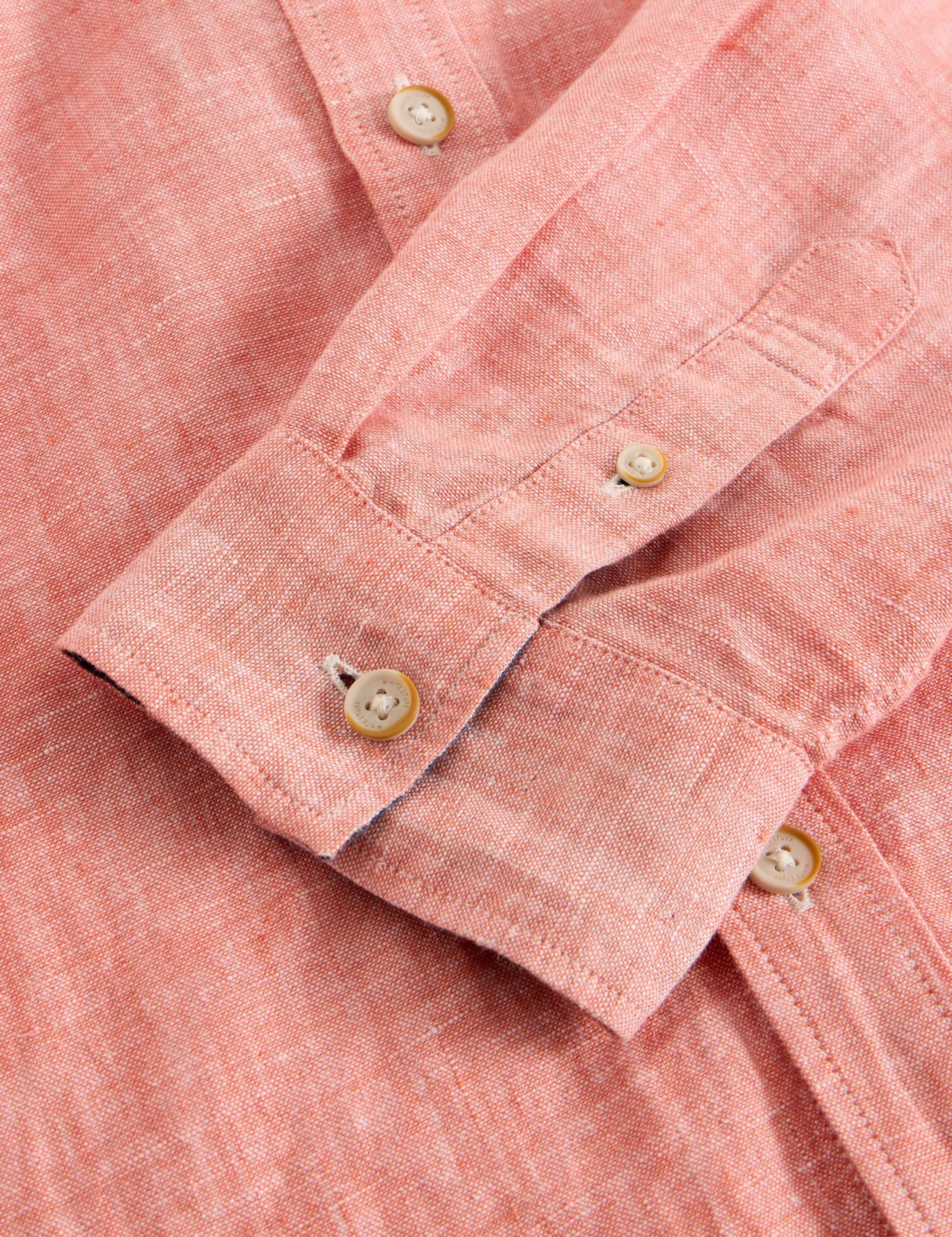 Regular Fit Pure Linen Shirt 6 of 6