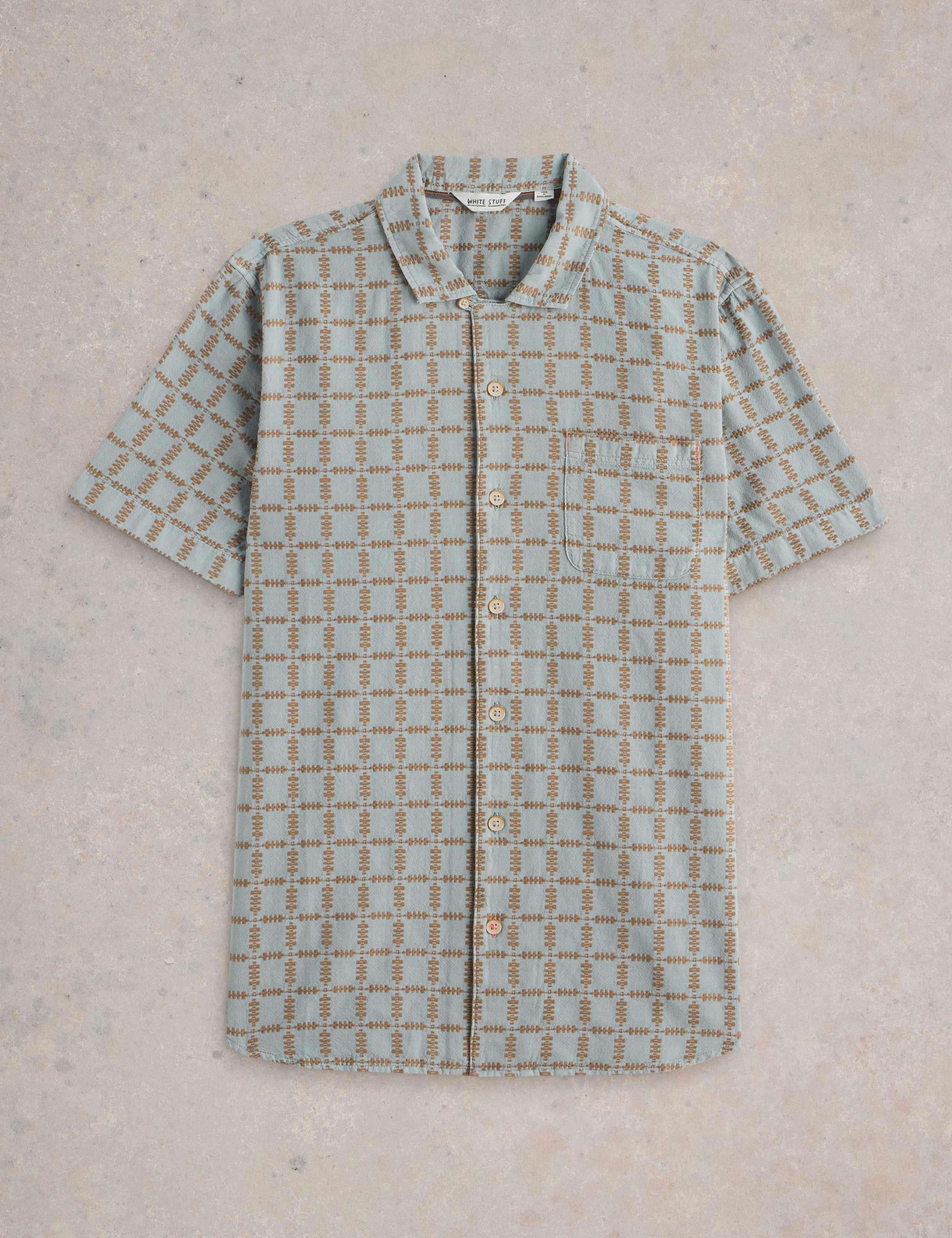 Regular Fit Flannel Check Short Sleeve Shirt 2 of 5