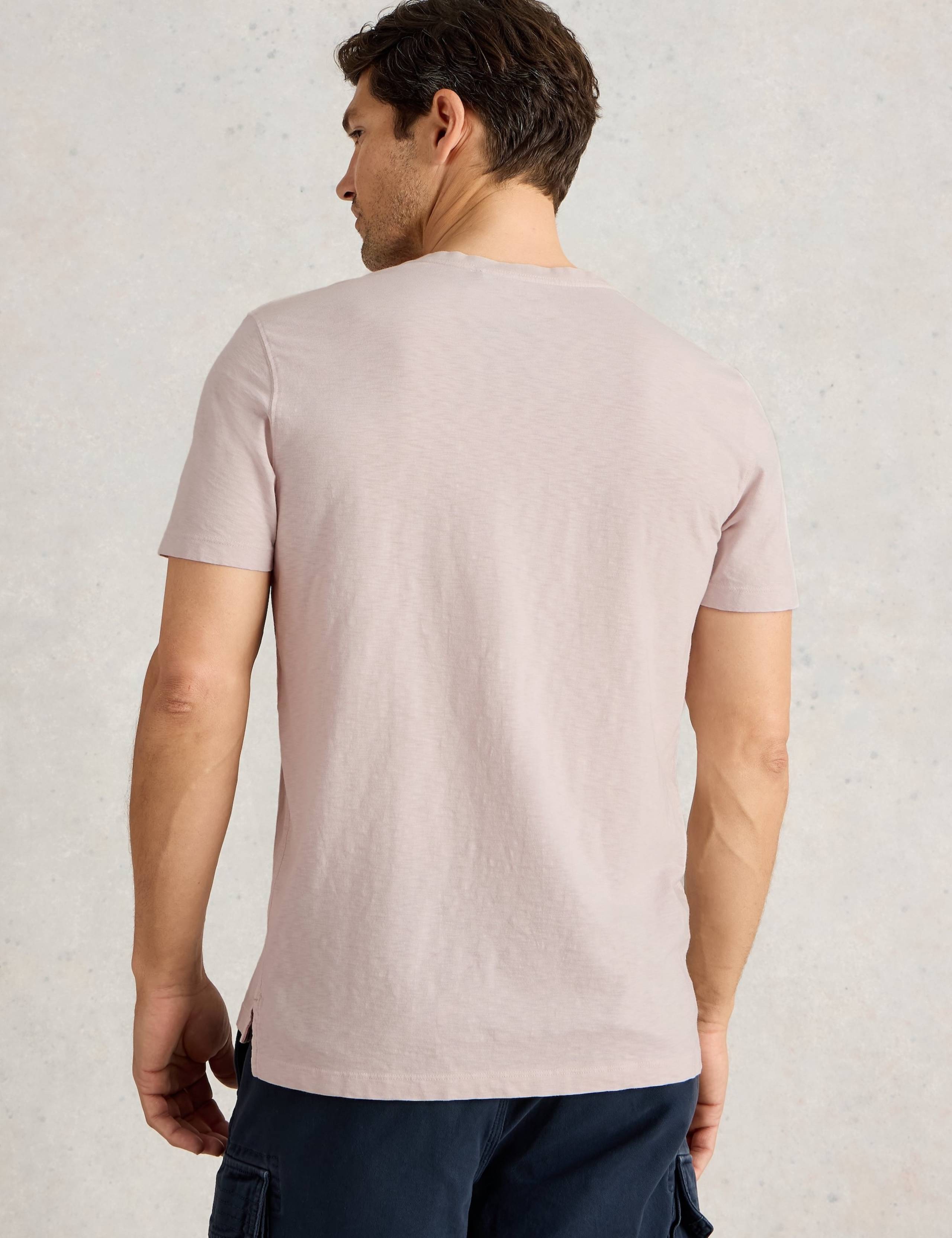 Pure Cotton Crew Neck T-Shirt 4 of 7