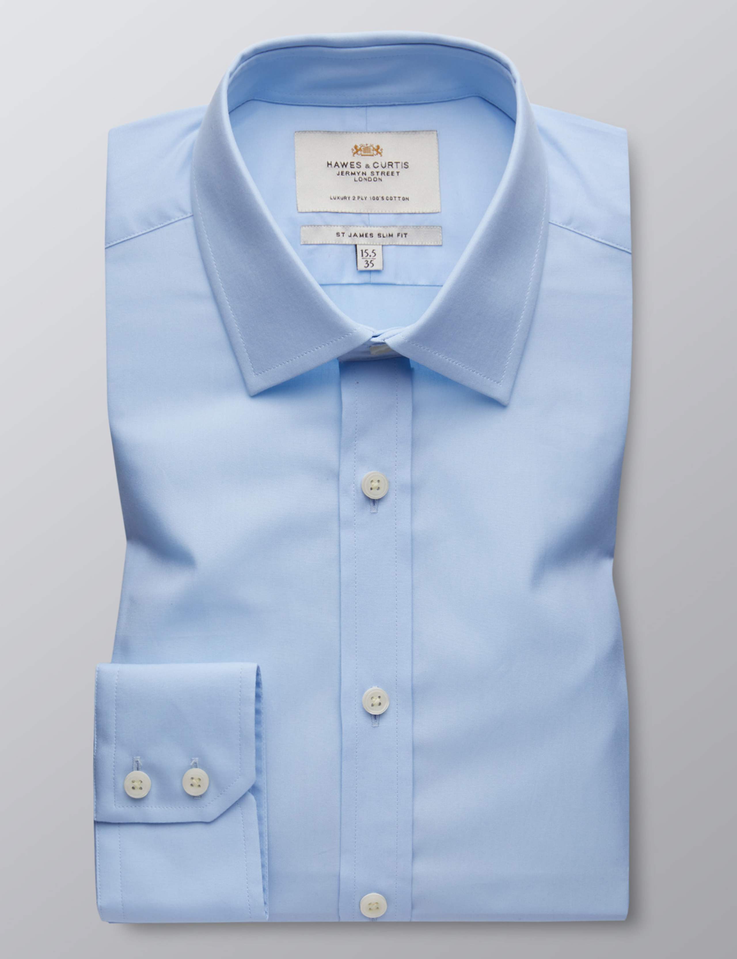 Regular Fit Easy Iron Pure Cotton Shirt 1 of 2