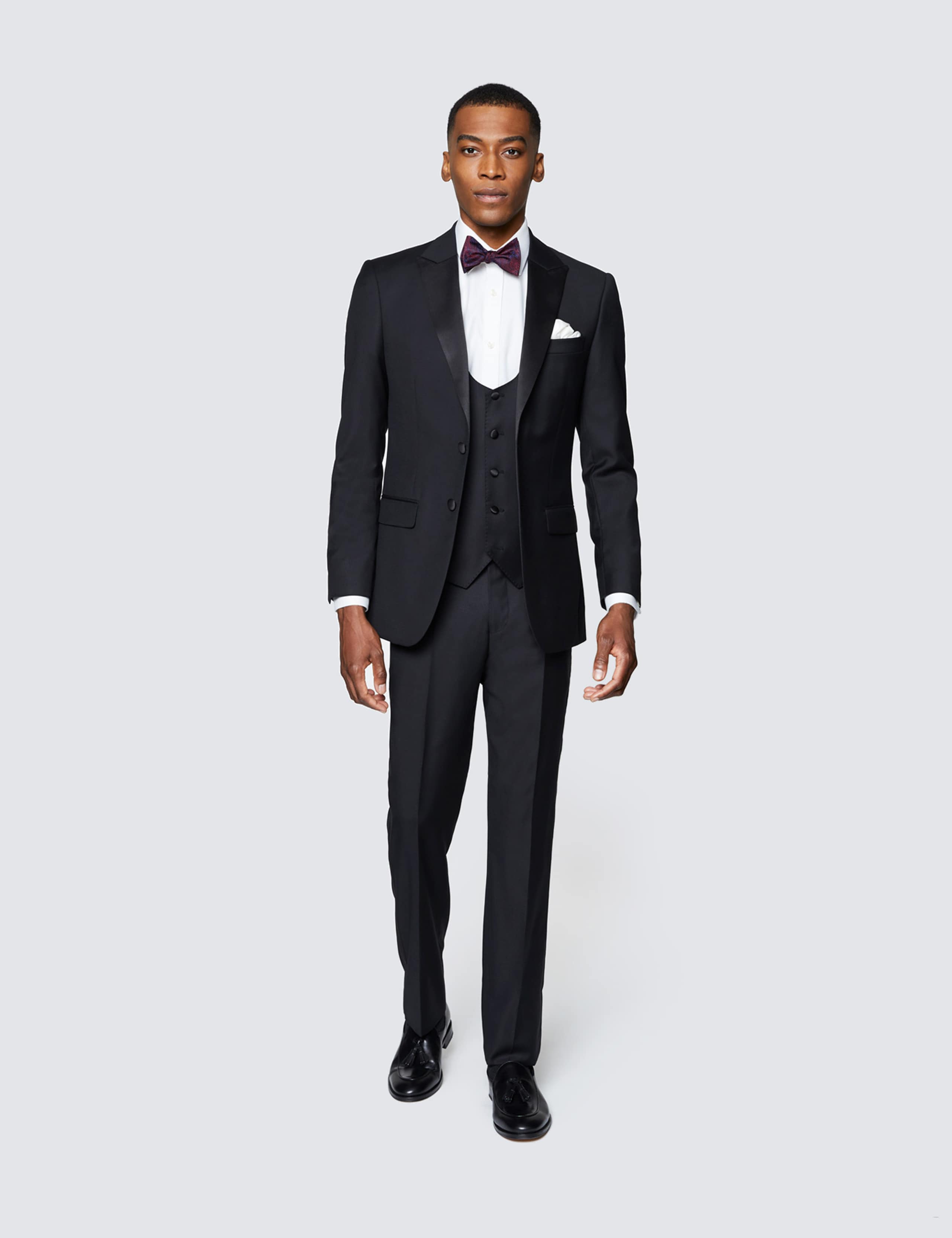 Slim Fit Pure Wool Tuxedo Jacket 2 of 7
