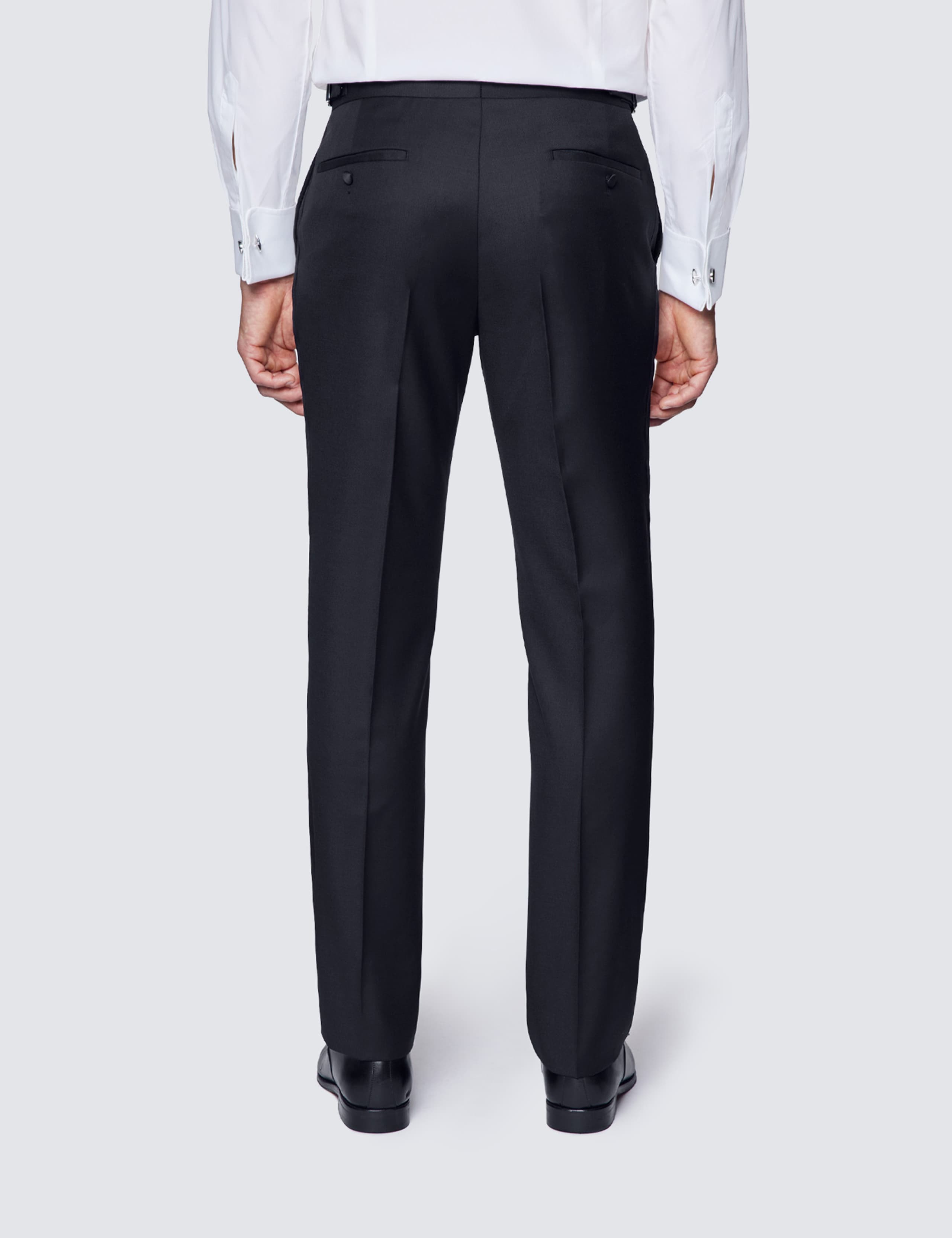 Slim Fit Pure Wool Trousers 2 of 3