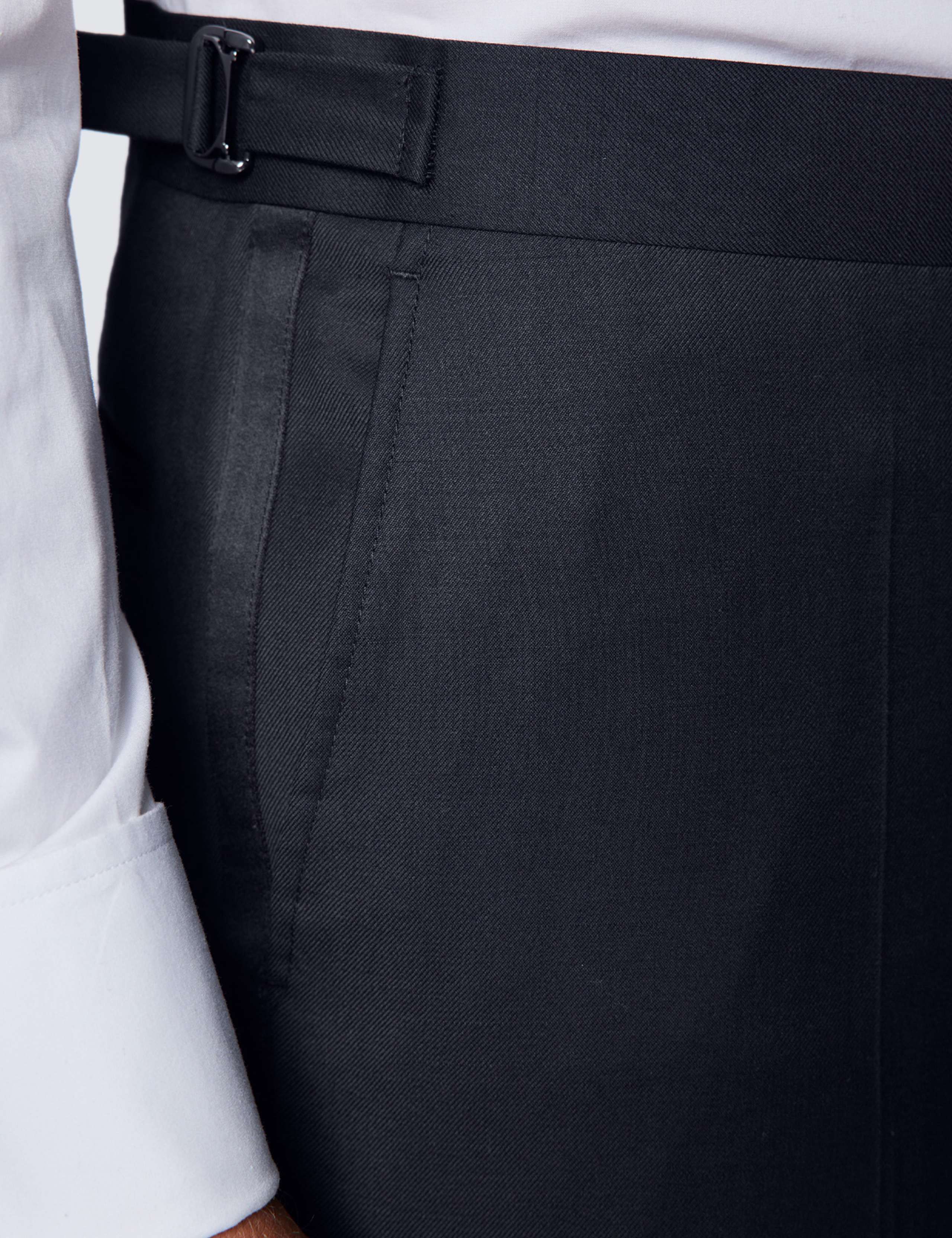 Slim Fit Pure Wool Trousers 3 of 3