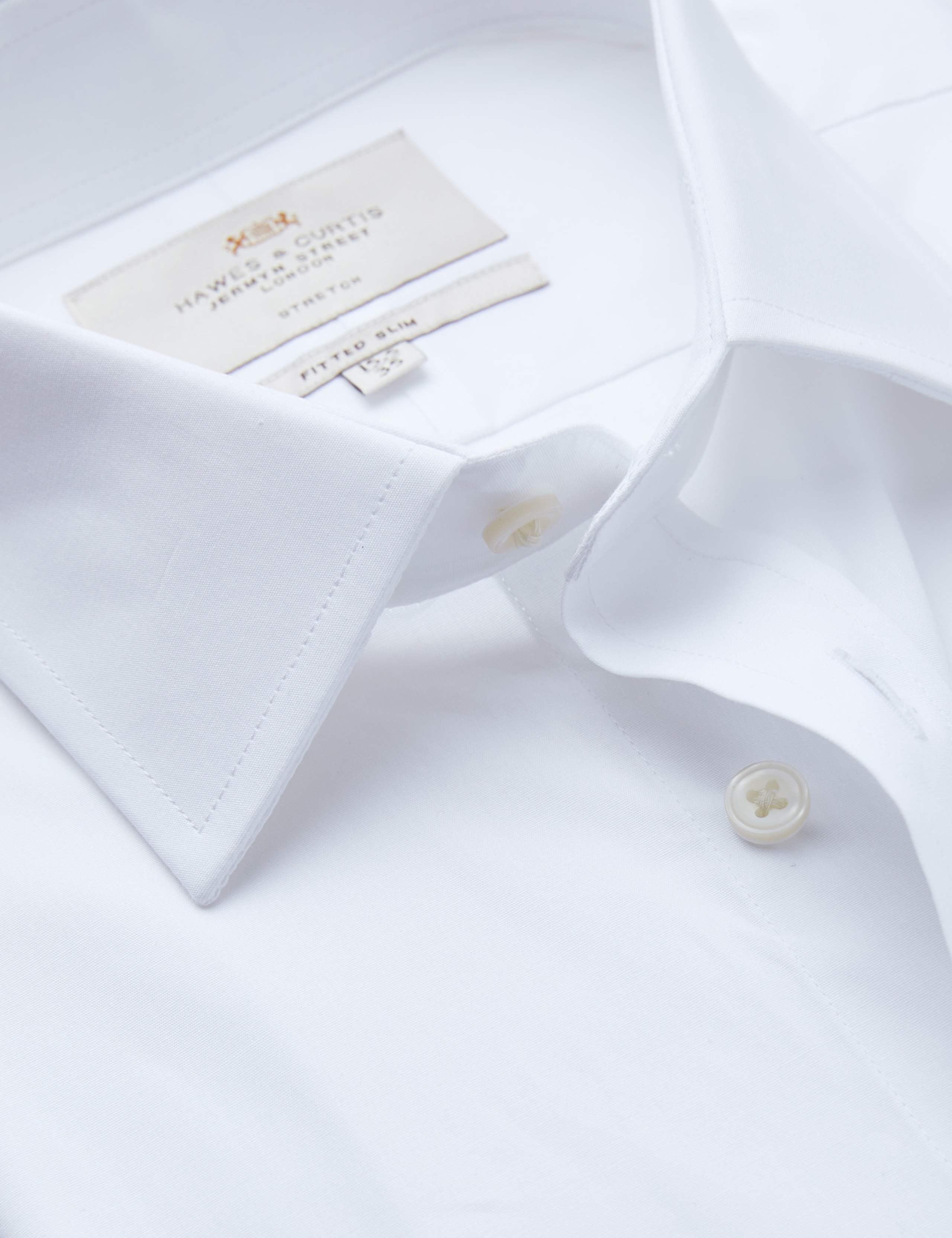 Slim Fit Cotton Rich Stretch Shirt 2 of 2