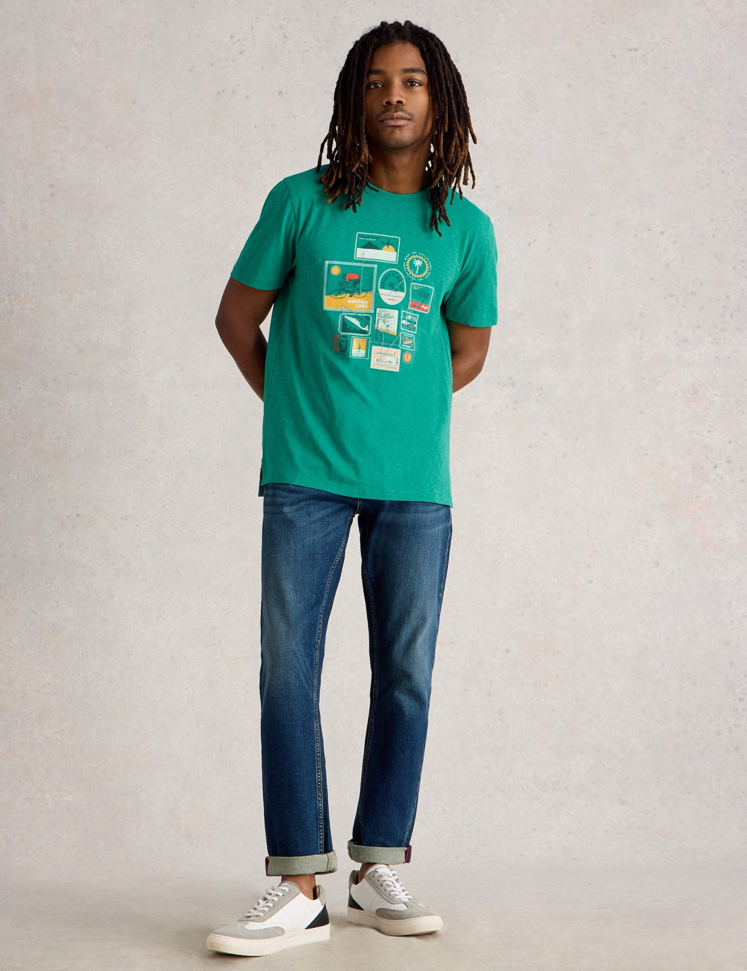 Pure Cotton Graphic T-Shirt 3 of 6