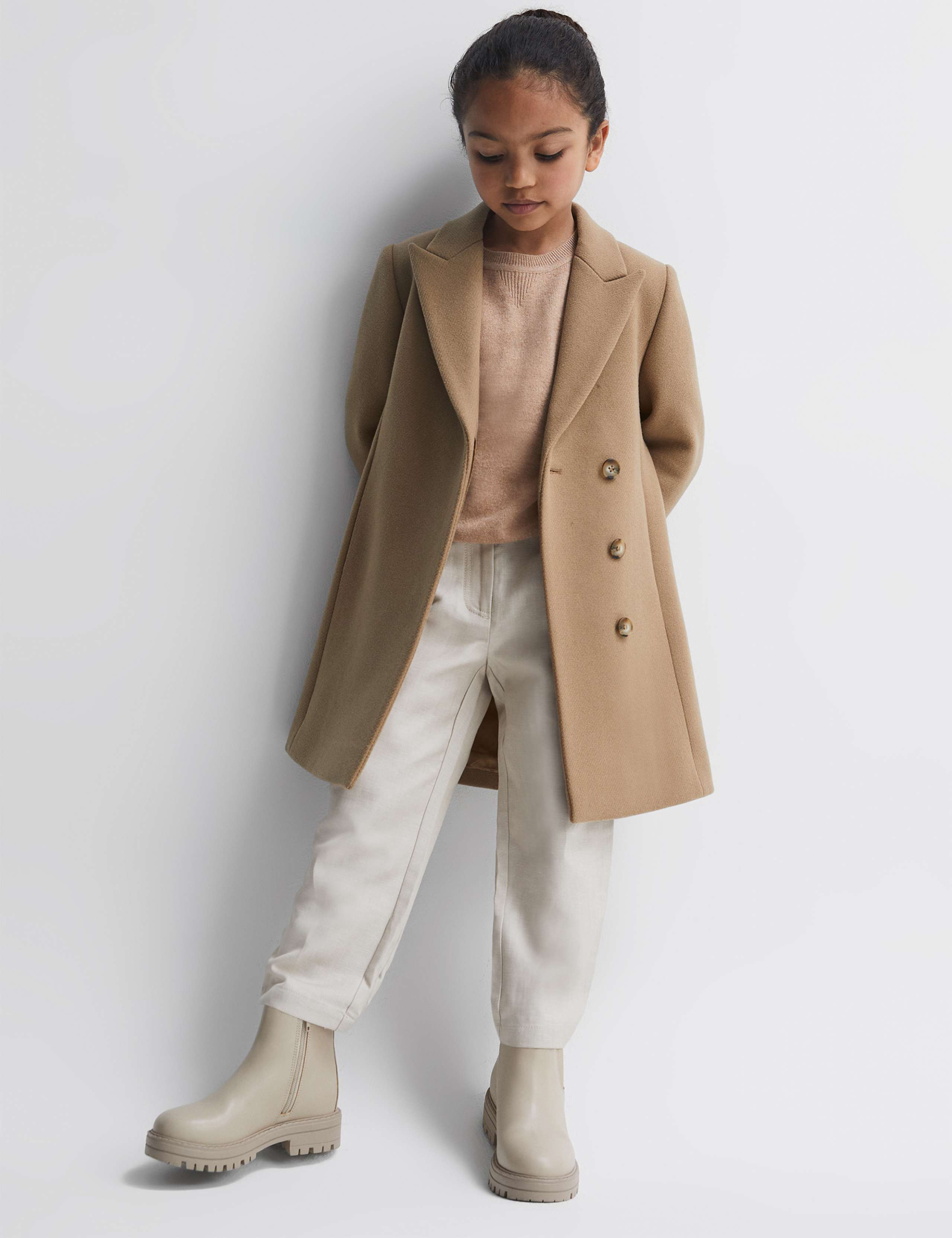 Wool Rich Coat (4-14 Yrs) 1 of 5