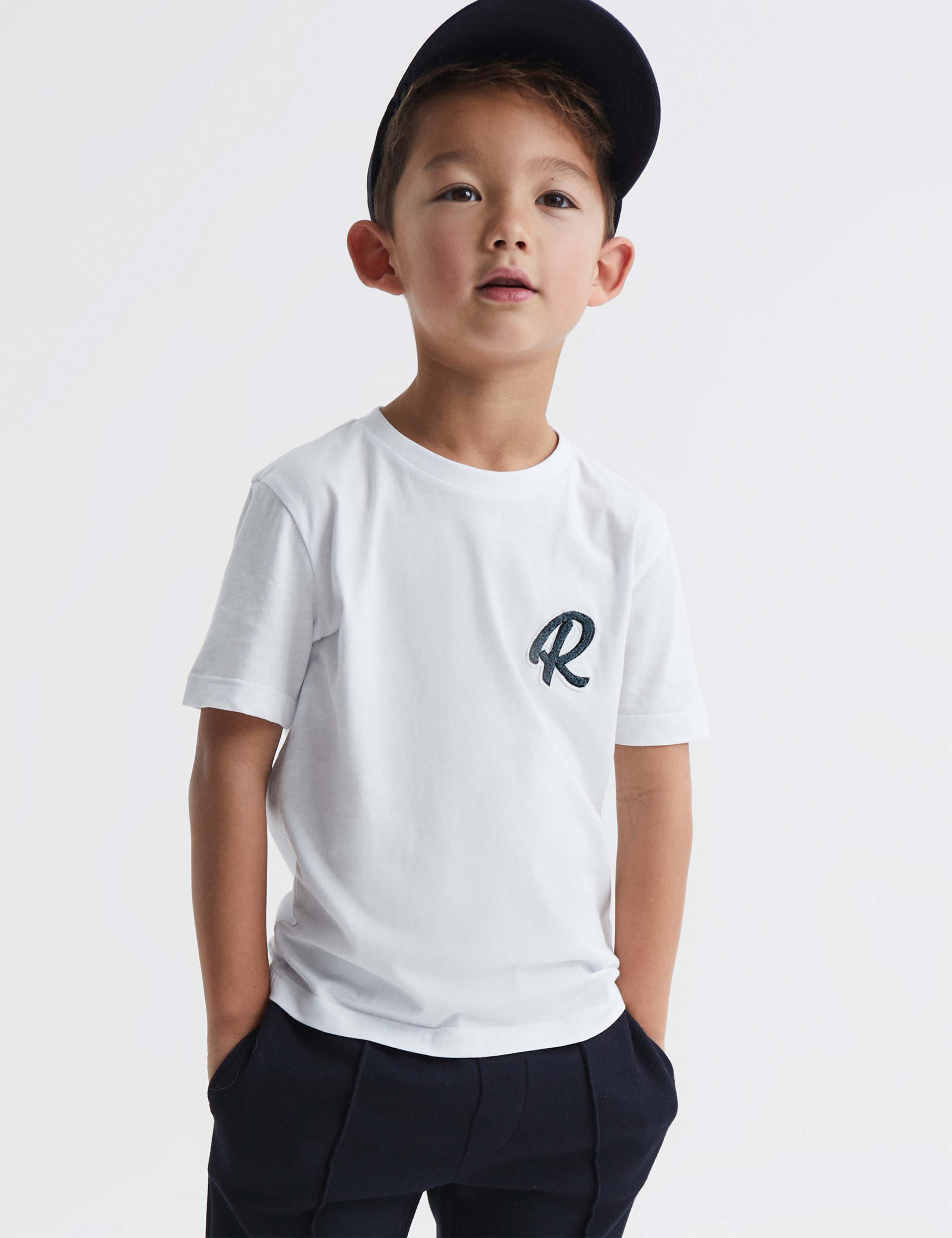 Pure Cotton Logo T-Shirt (3-14 Yrs) 1 of 6