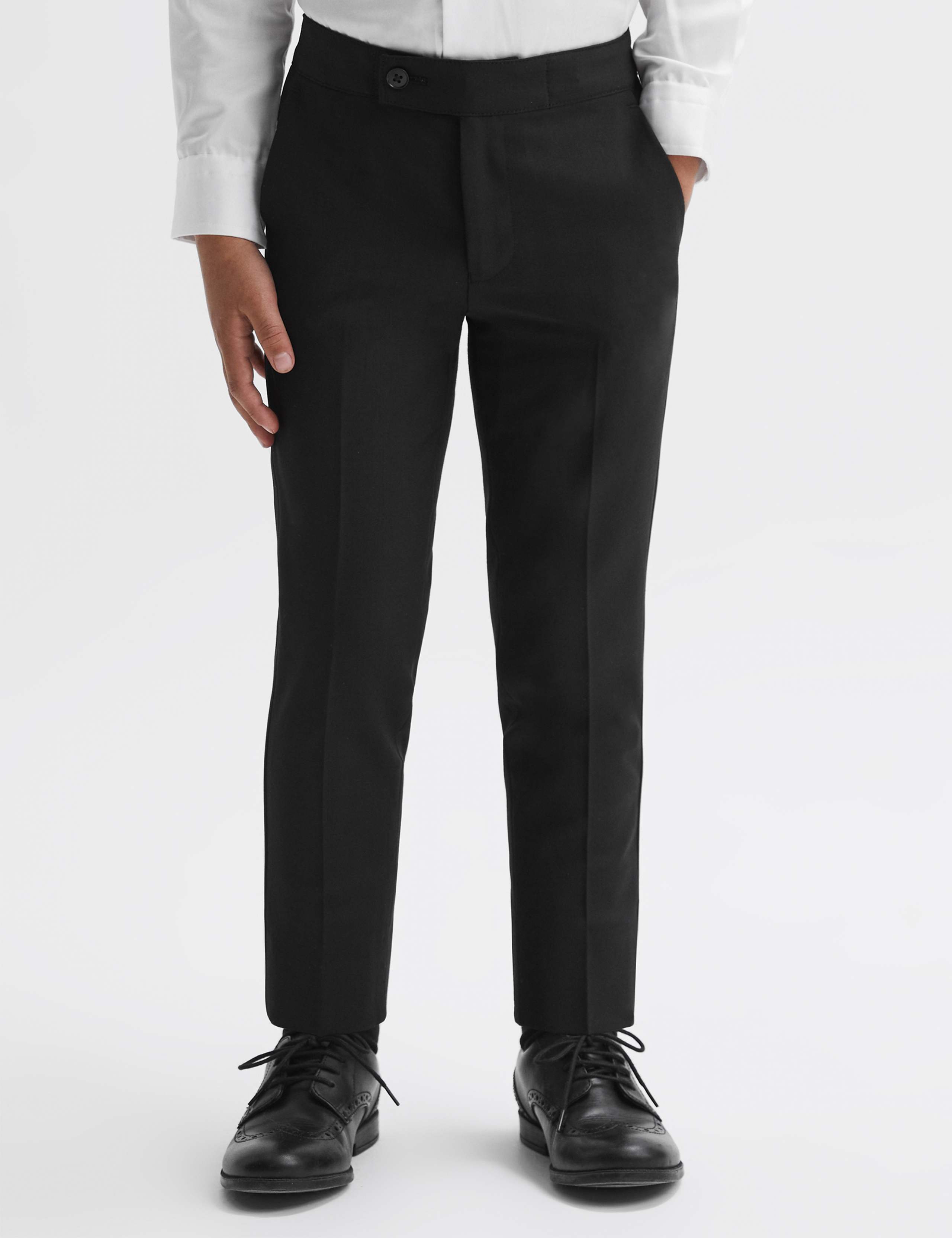 Slim Wool Blend Suit Trousers (3-14 Yrs) 3 of 5