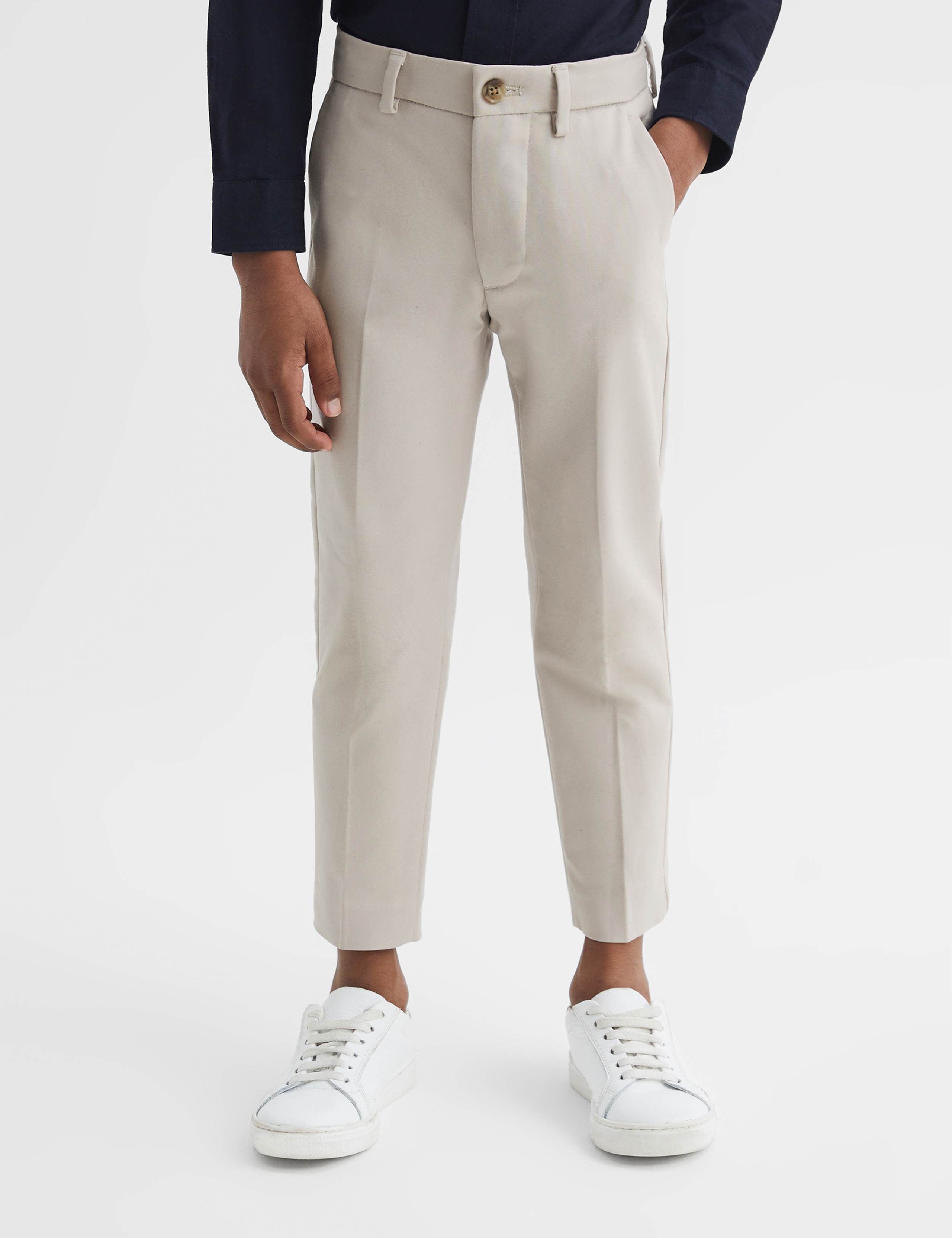 Slim Cotton Rich Chinos (3-14 Yrs) 3 of 7