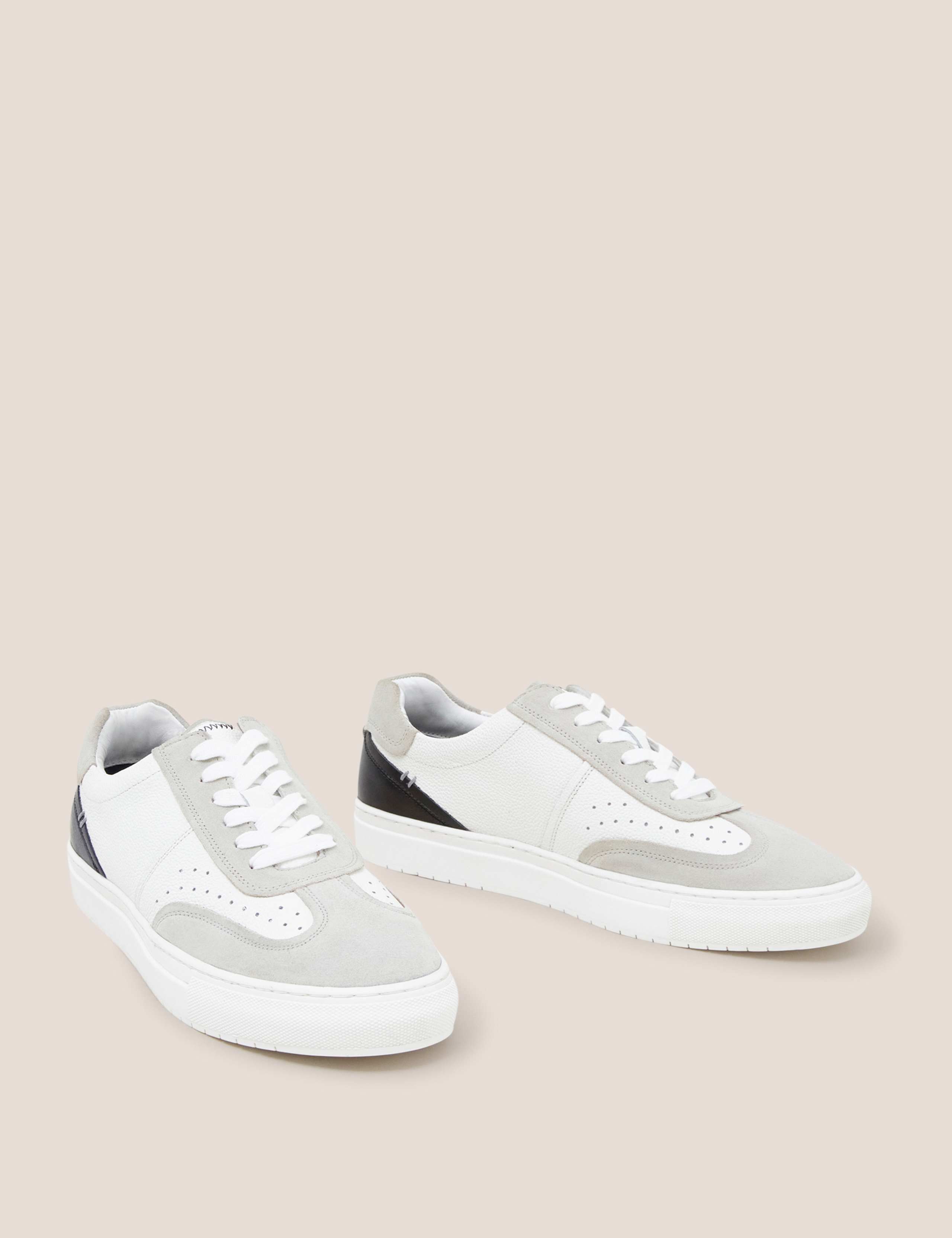Leather Lace Up Trainers 5 of 5