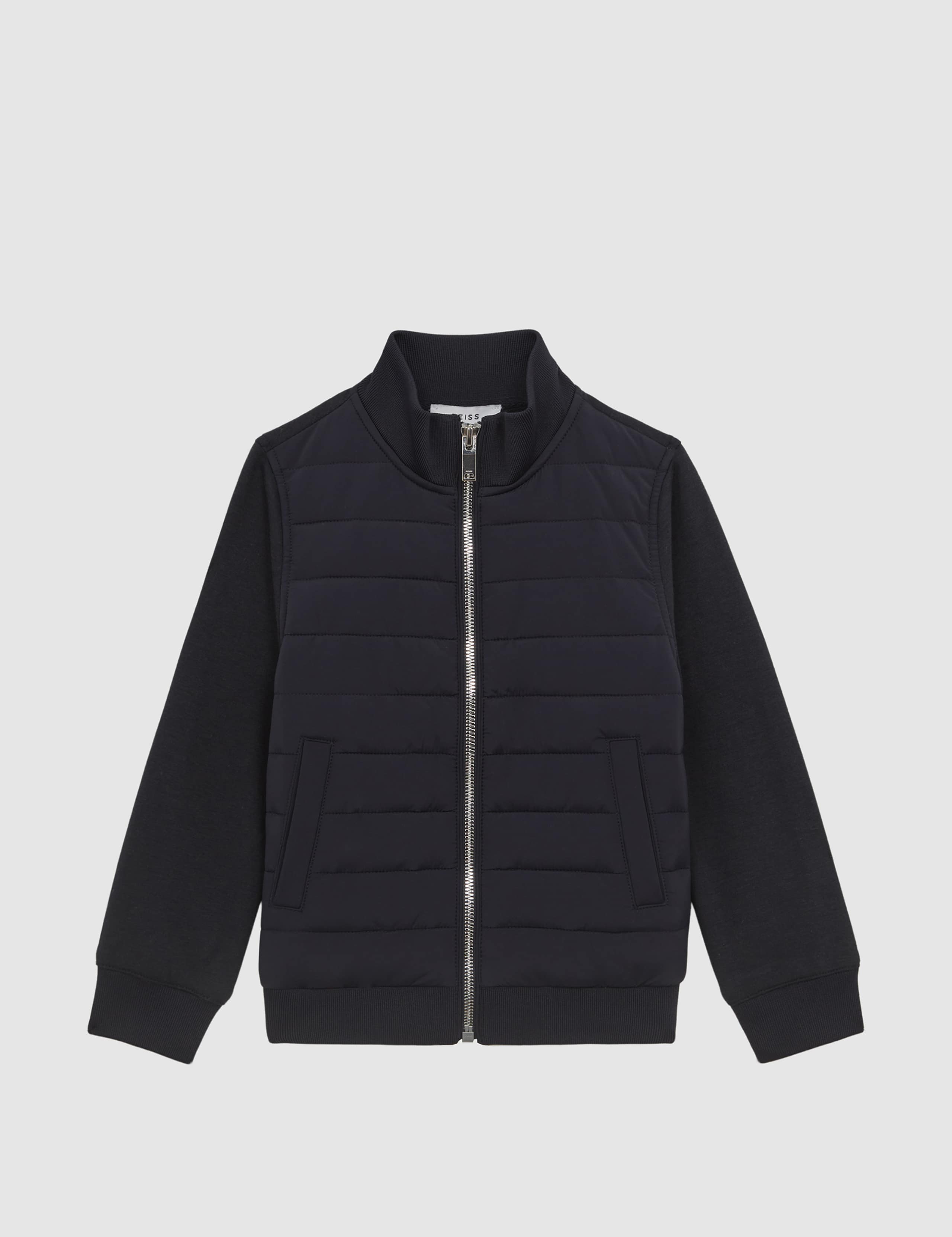 Cotton Blend Quilted Jacket (3-14 Yrs) 2 of 5